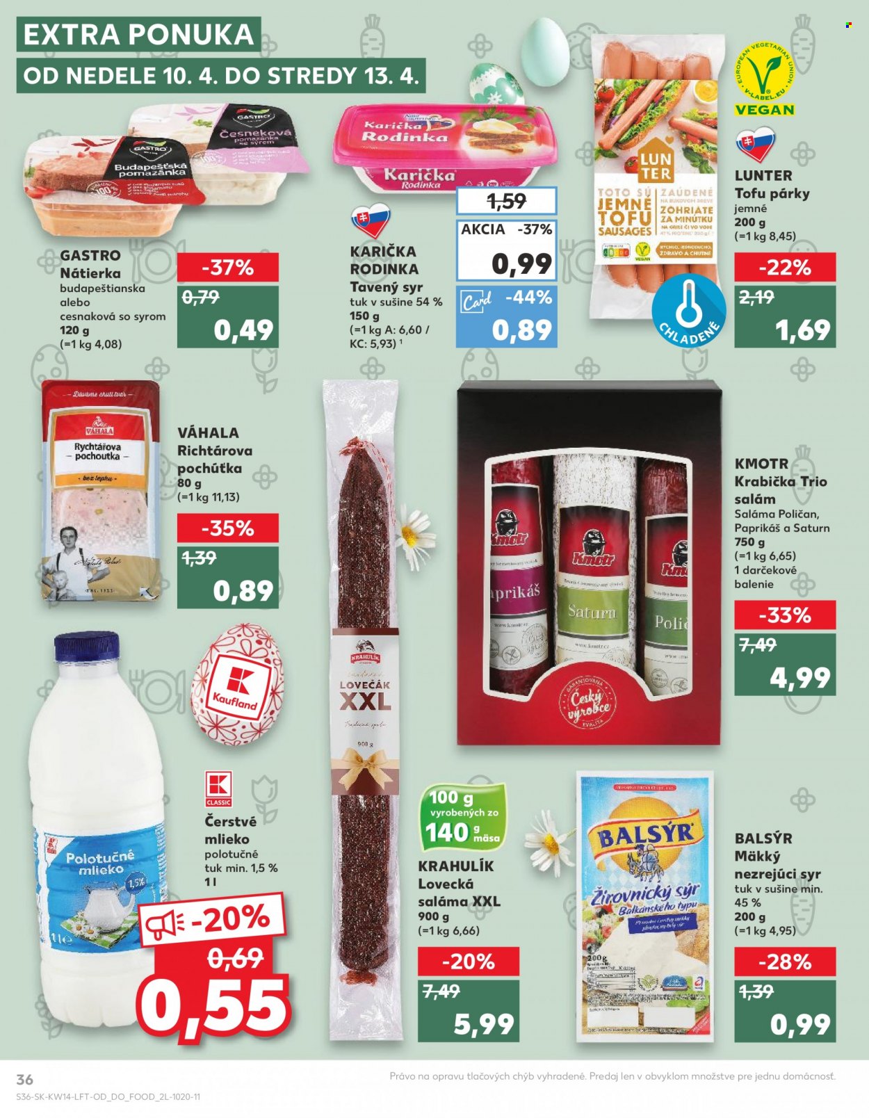Leták Kaufland - 7.4.2022 - 13.4.2022. Strana 36