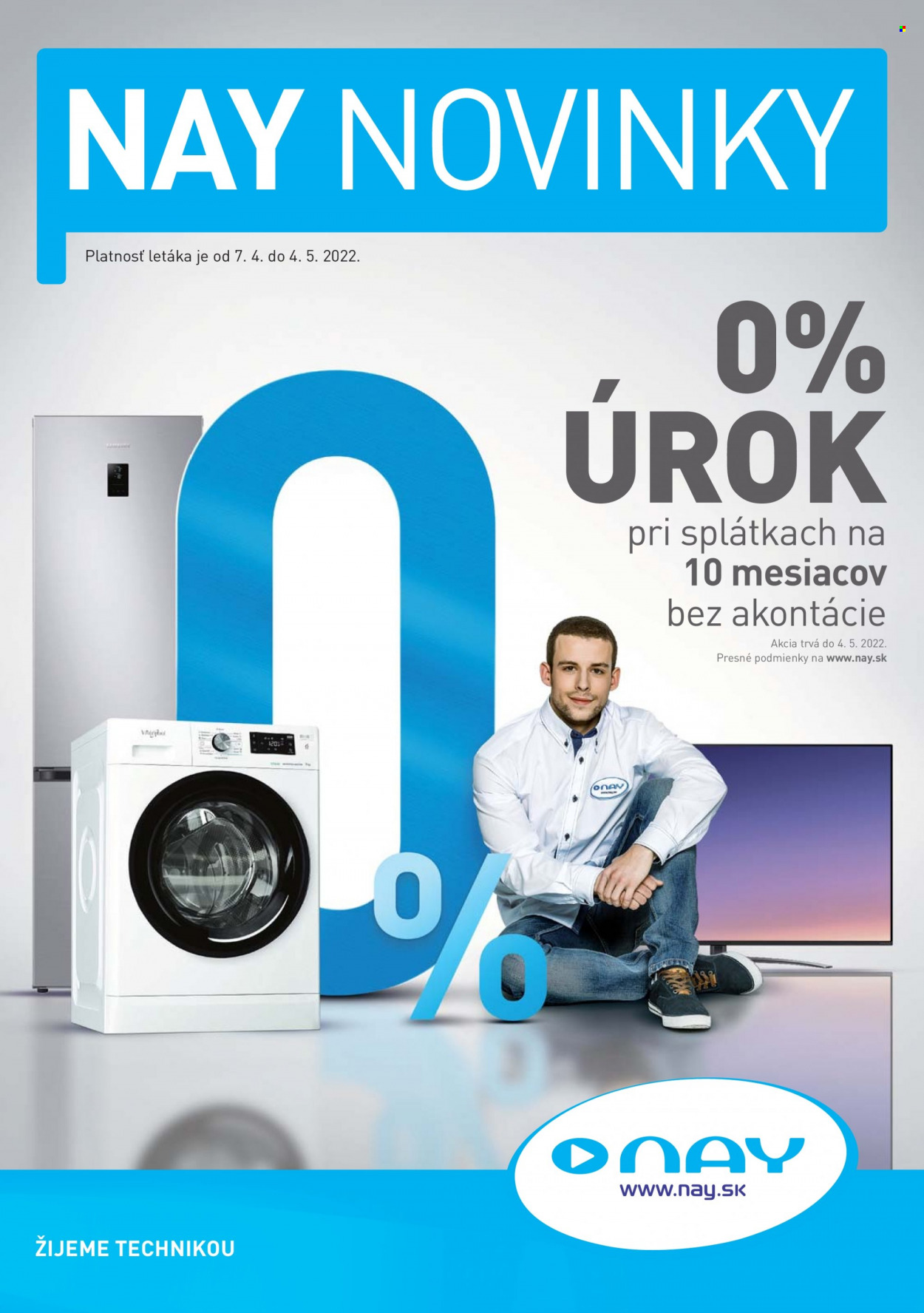 Leták NAY Elektrodom - 7.4.2022 - 4.5.2022. Strana 1