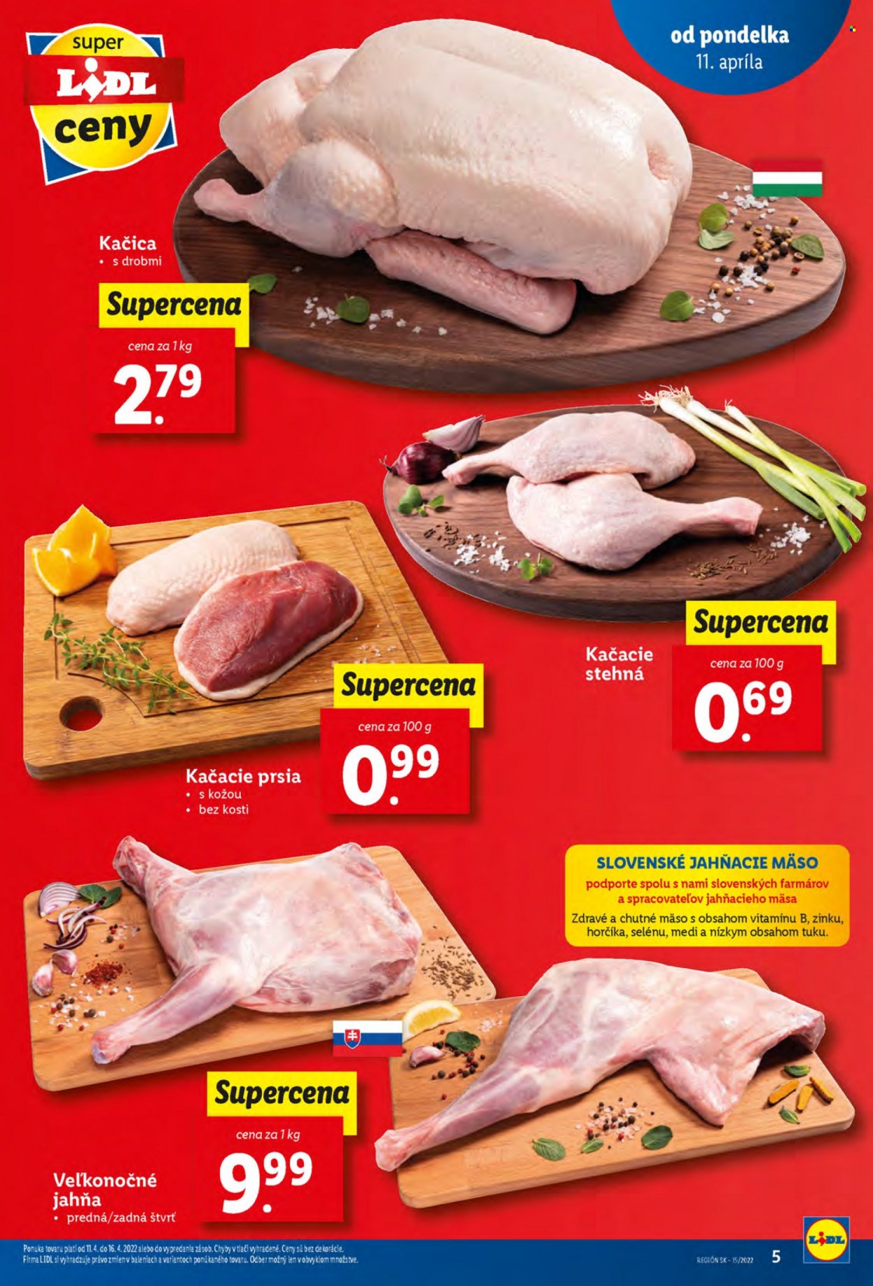 Leták Lidl - 11.4.2022 - 16.4.2022. Strana 5