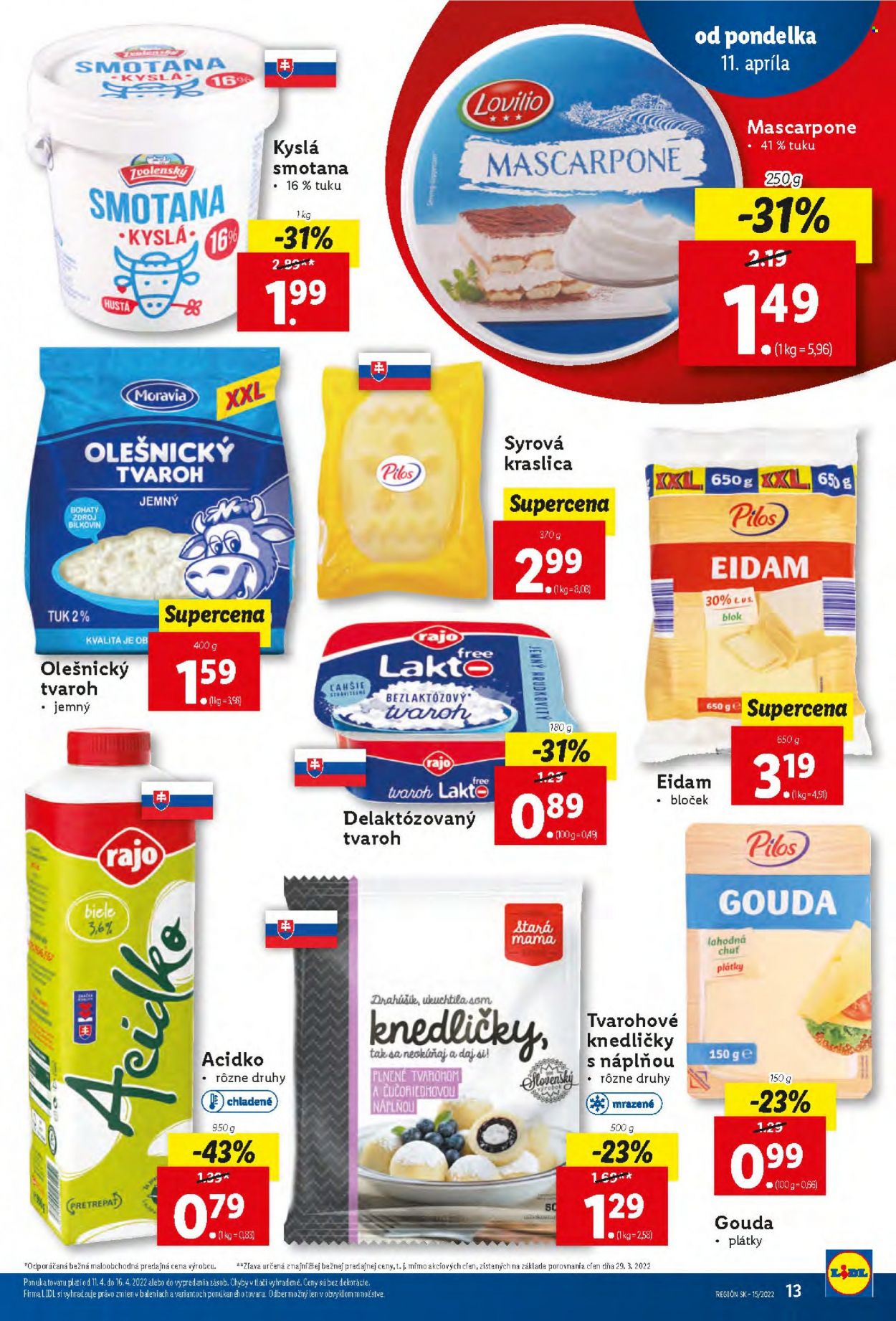 Leták Lidl - 11.4.2022 - 16.4.2022. Strana 13