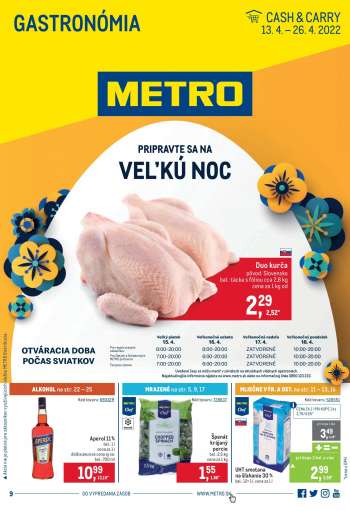 Leták Metro - 14.4.2022 - 26.4.2022.
