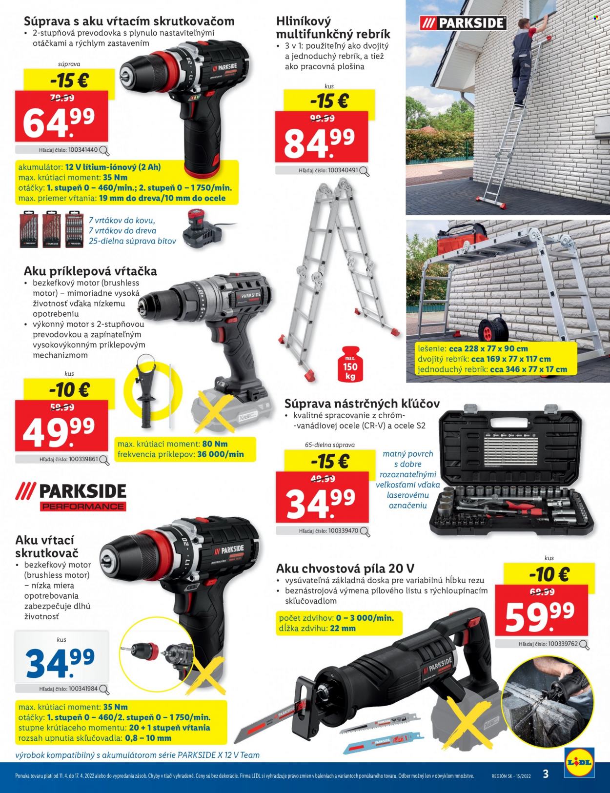 Leták Lidl - 11.4.2022 - 17.4.2022. Strana 3