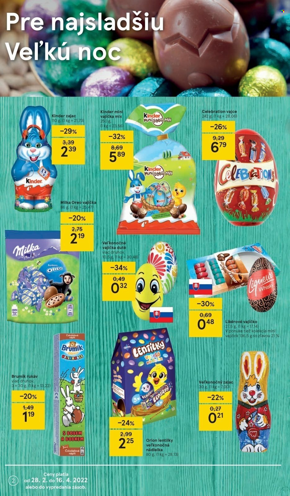 Leták TESCO - 12.4.2022 - 16.4.2022. Strana 2