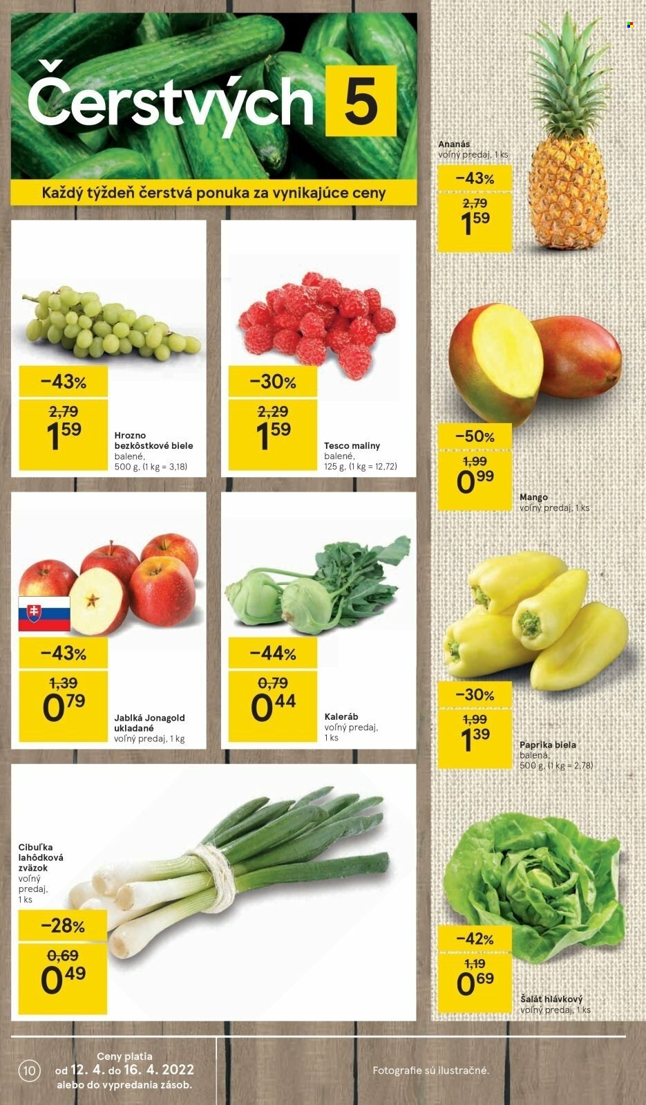 Leták TESCO - 12.4.2022 - 16.4.2022. Strana 10