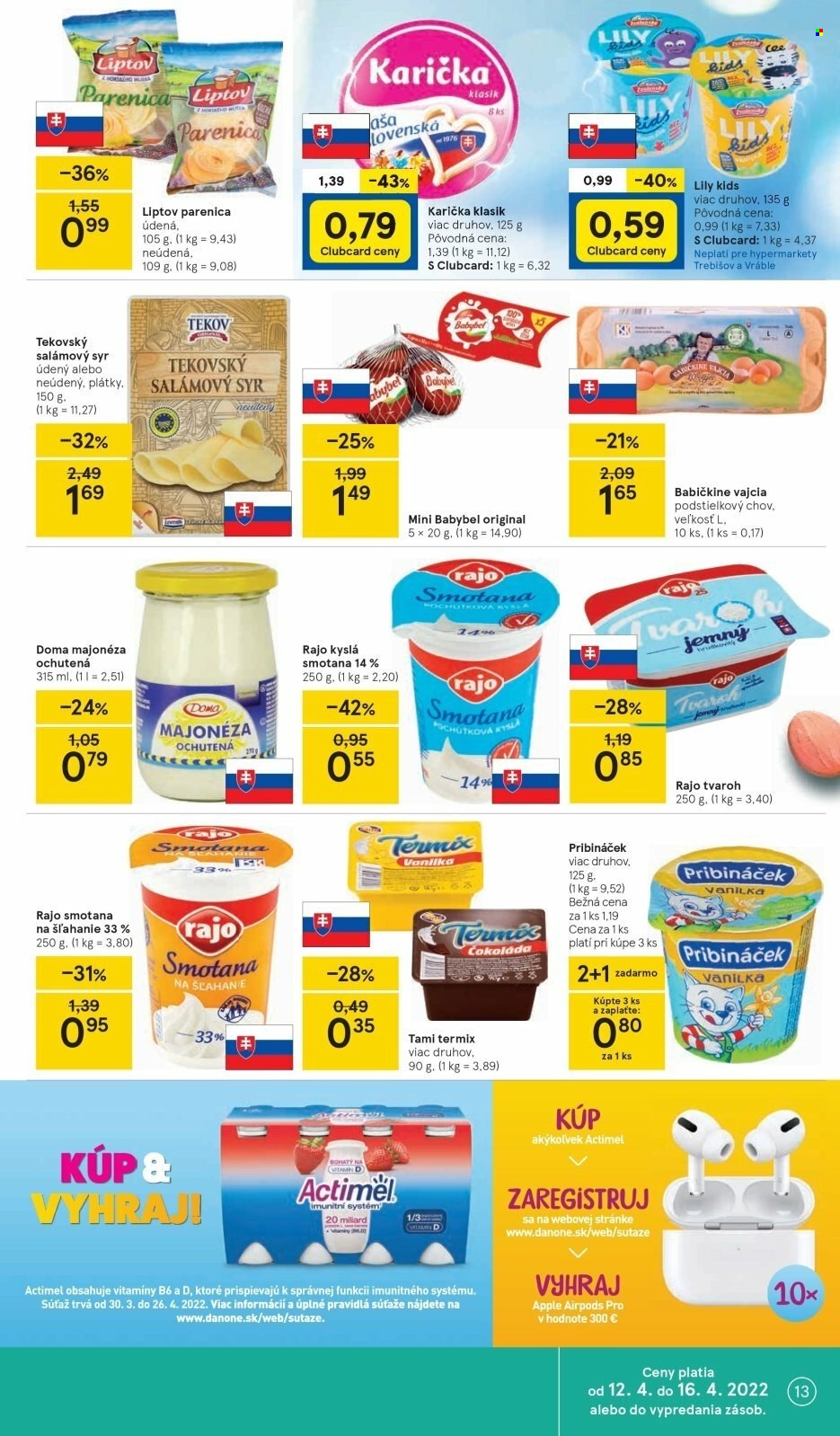 Leták TESCO - 12.4.2022 - 16.4.2022. Strana 13