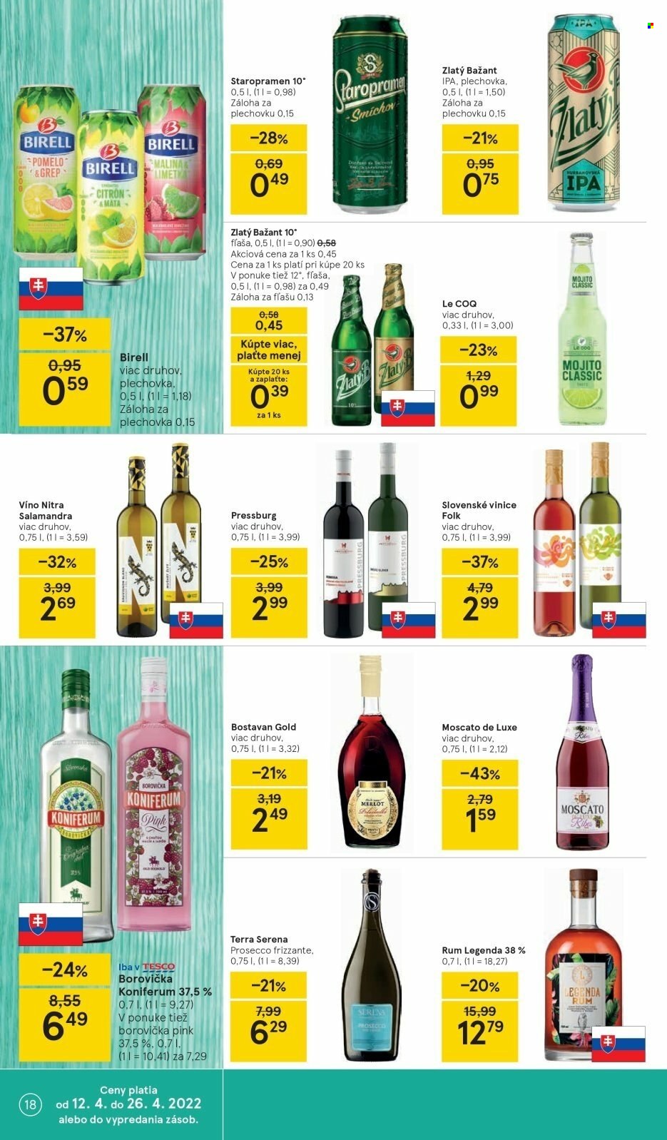 Leták TESCO - 12.4.2022 - 16.4.2022. Strana 18