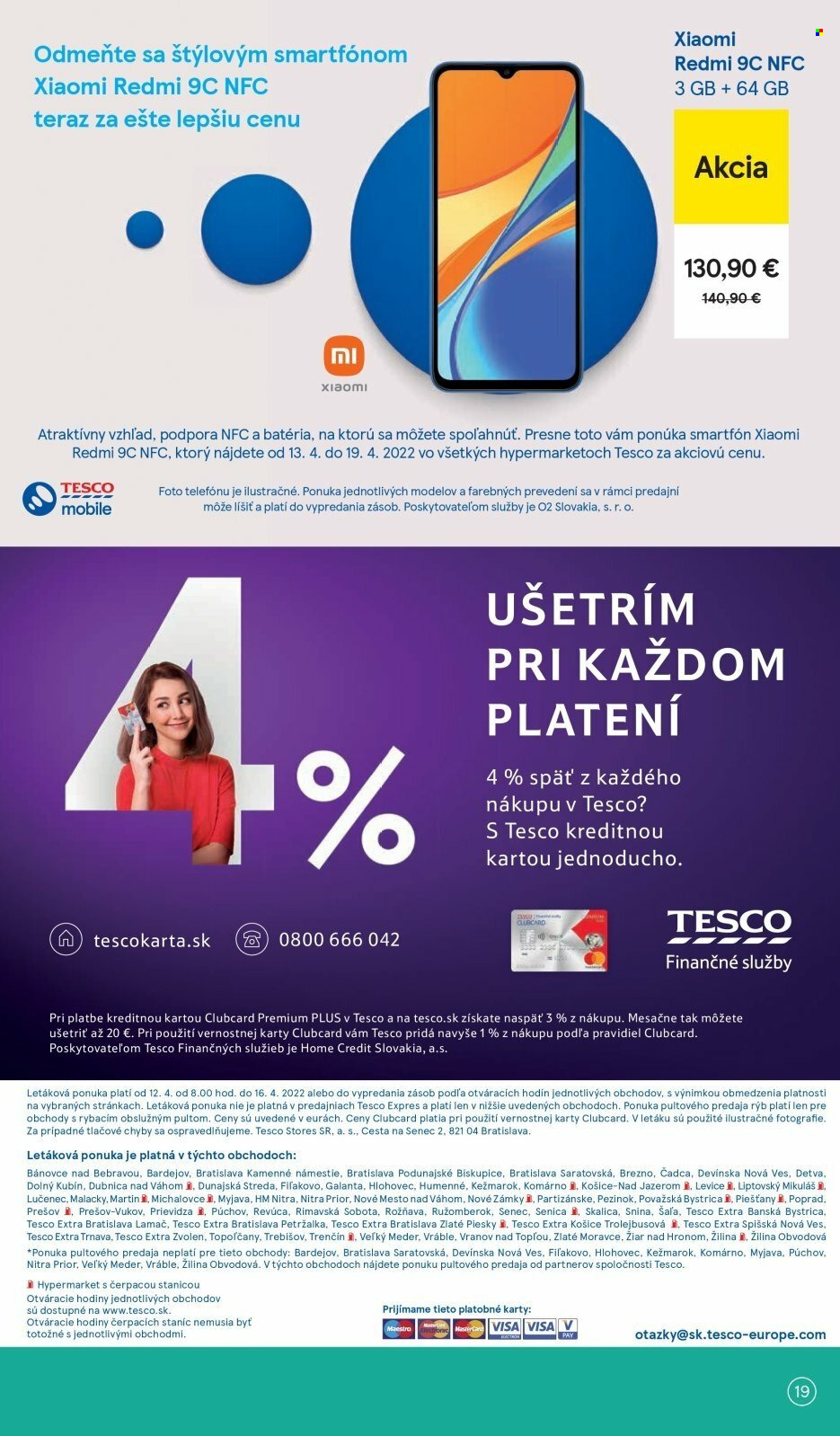 Leták TESCO - 12.4.2022 - 16.4.2022. Strana 19