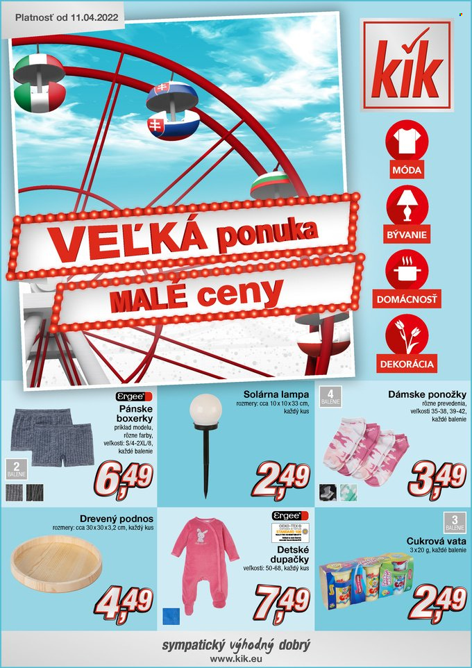 Leták kik - 10.4.2022 - 1.5.2022. Strana 1