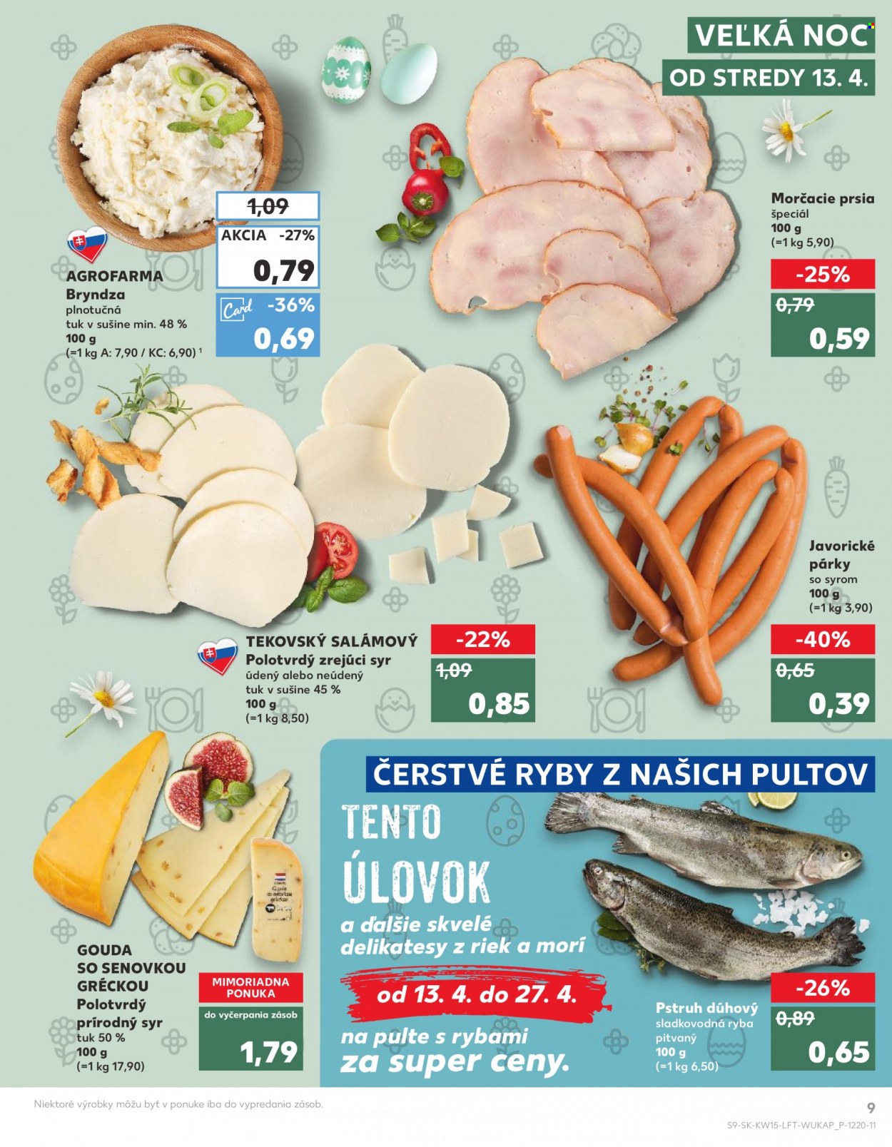 Leták Kaufland - 13.4.2022 - 20.4.2022. Strana 9