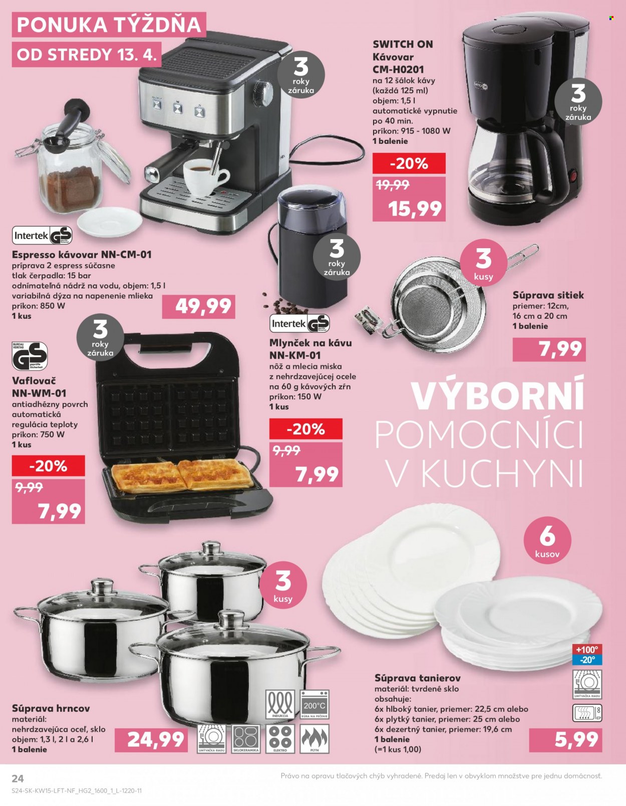 Leták Kaufland - 13.4.2022 - 20.4.2022. Strana 24