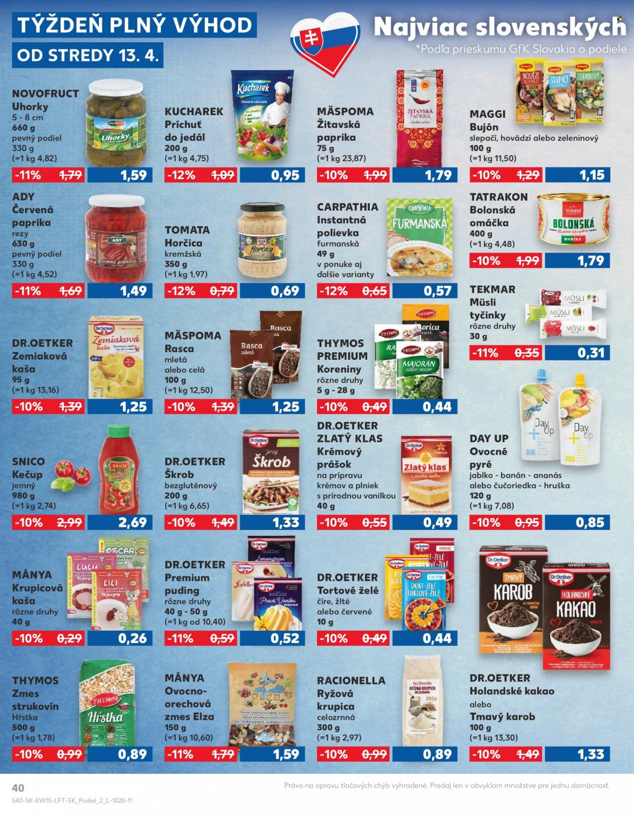 Leták Kaufland - 13.4.2022 - 20.4.2022. Strana 40