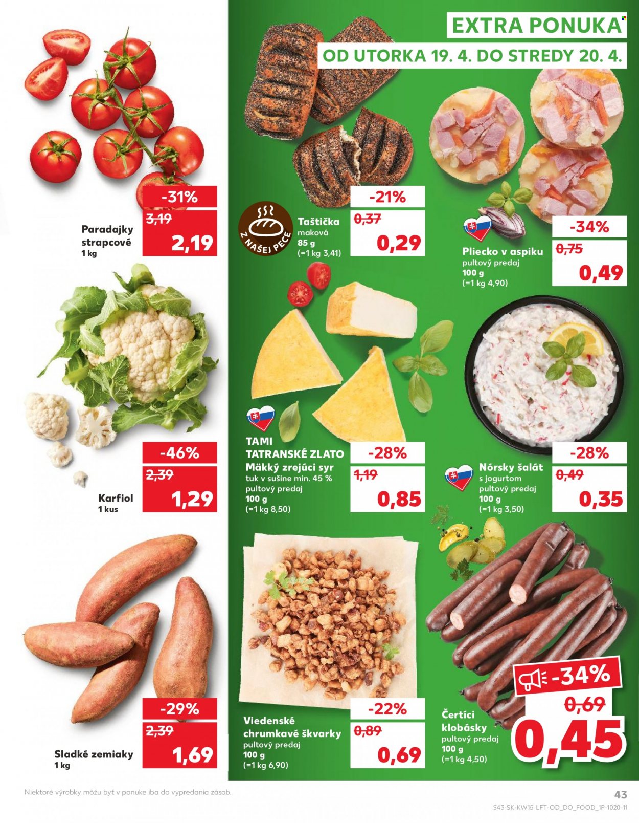 Leták Kaufland - 13.4.2022 - 20.4.2022. Strana 43