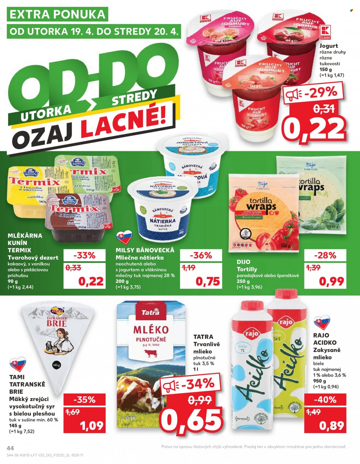 Leták Kaufland - 13.4.2022 - 20.4.2022. Strana 44