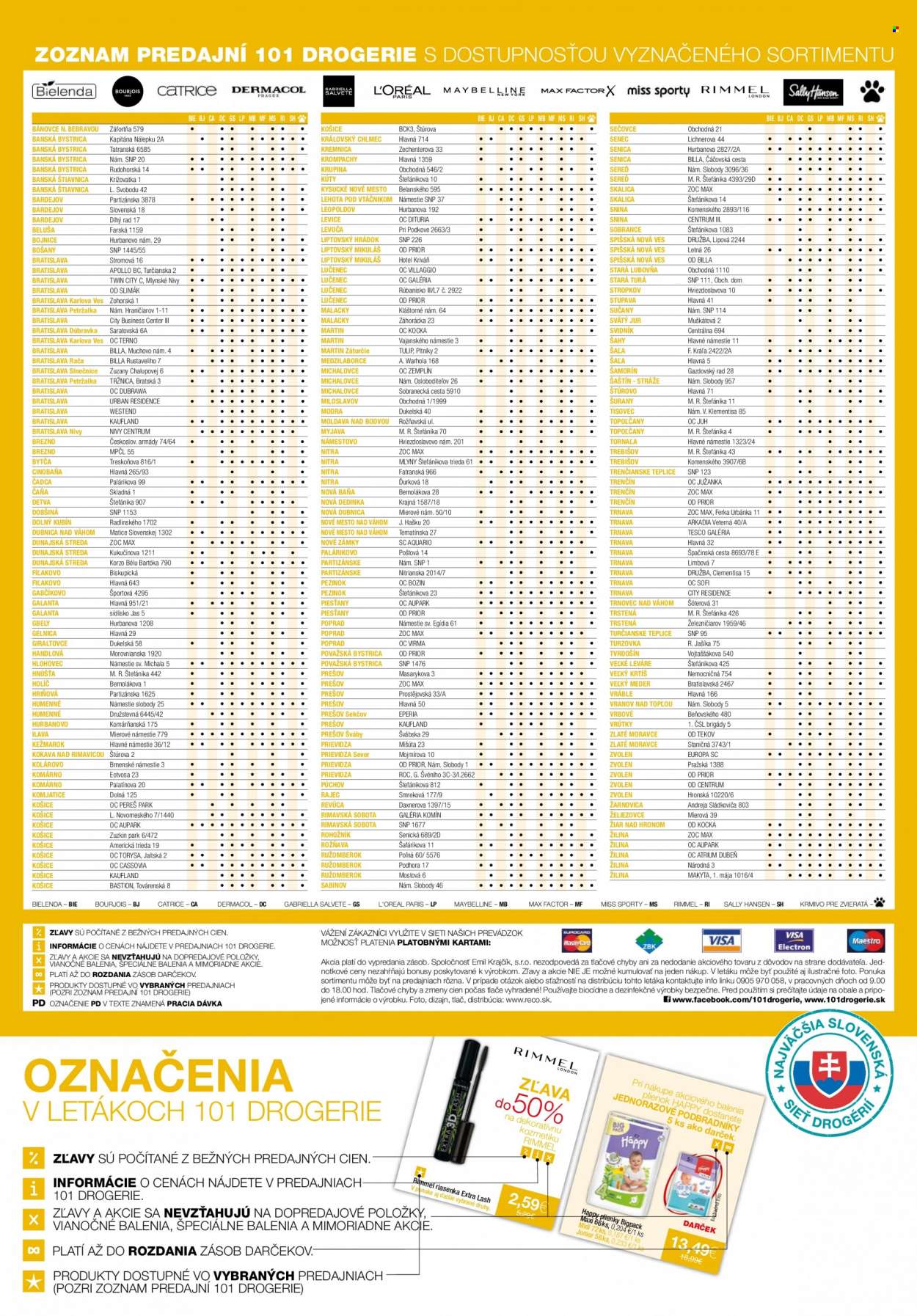 Leták 101 Drogerie - 13.4.2022 - 3.5.2022. Strana 9