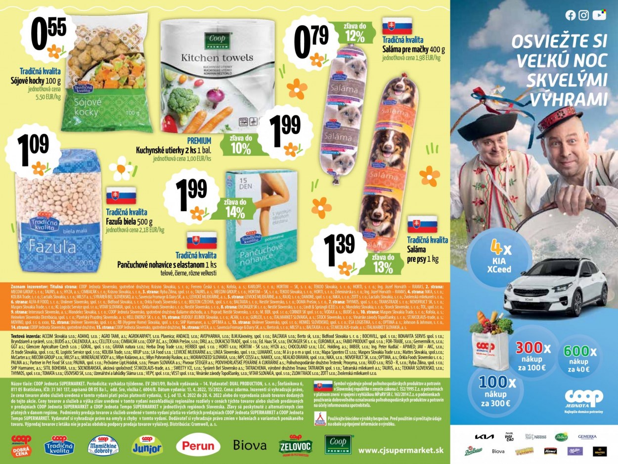 Leták COOP Jednota - 13.4.2022 - 20.4.2022. Strana 15
