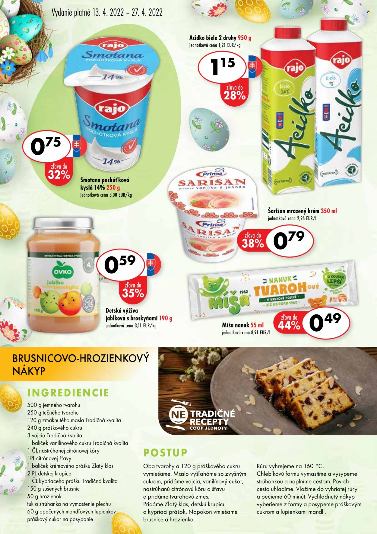 Leták COOP Jednota - 13.4.2022 - 27.4.2022. Strana 6