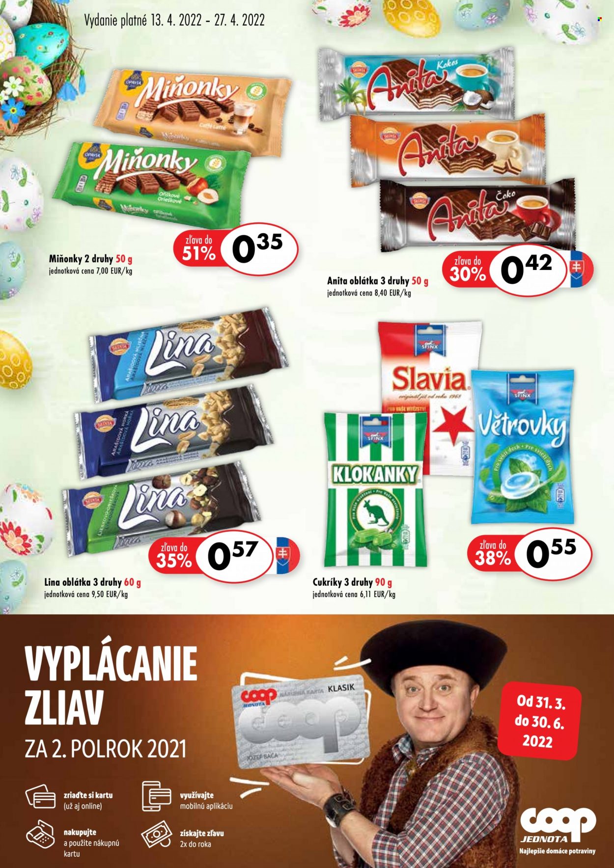Leták COOP Jednota - 13.4.2022 - 27.4.2022. Strana 12
