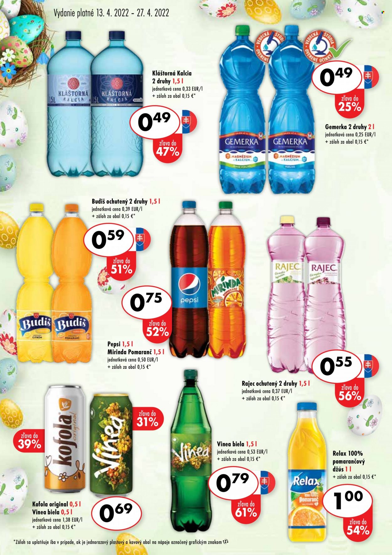 Leták COOP Jednota - 13.4.2022 - 27.4.2022. Strana 14