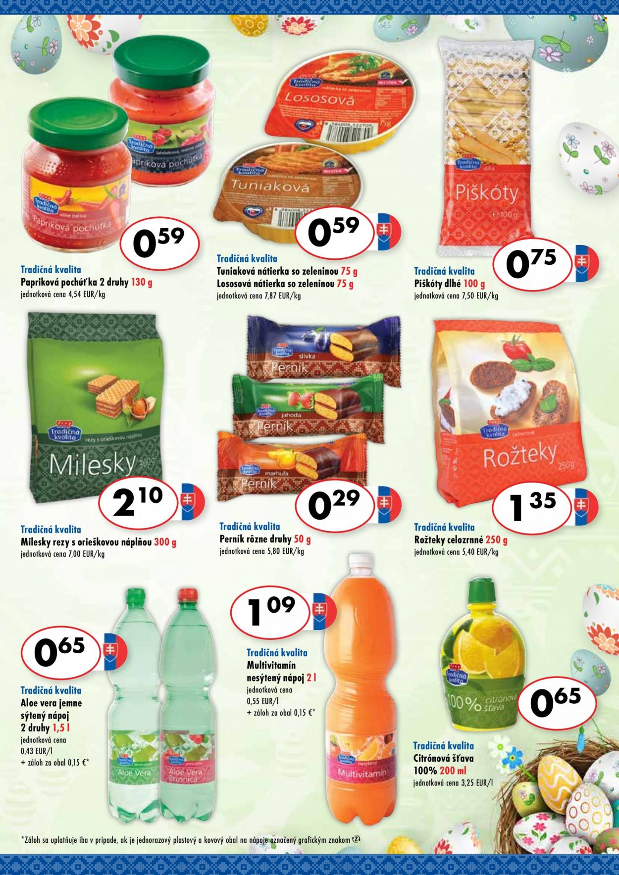 Leták COOP Jednota - 13.4.2022 - 27.4.2022. Strana 25