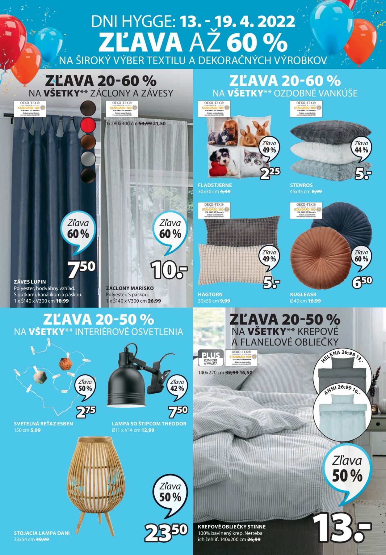Leták JYSK - 13.4.2022 - 26.4.2022. Strana 2