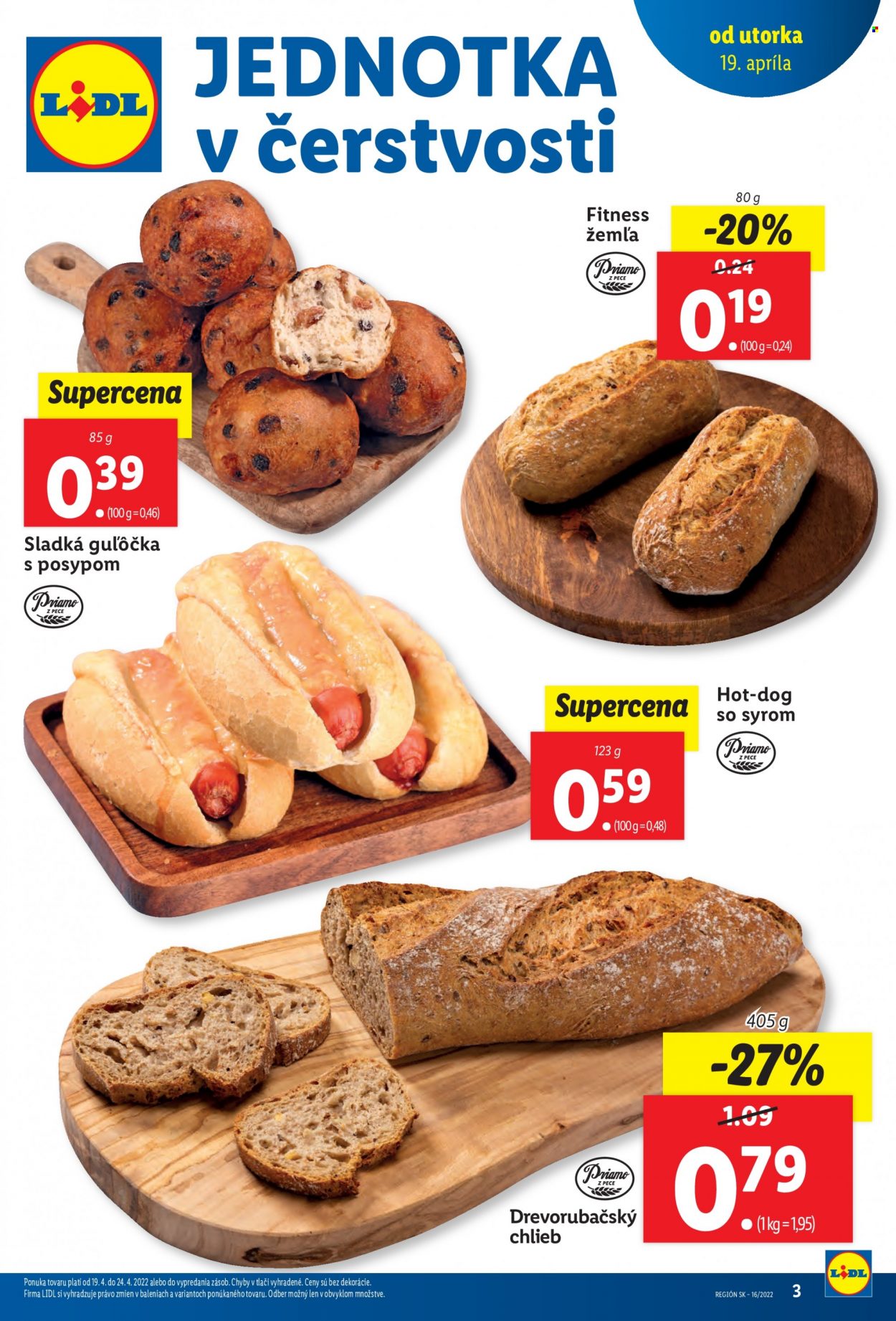 Leták Lidl - 19.4.2022 - 24.4.2022. Strana 3