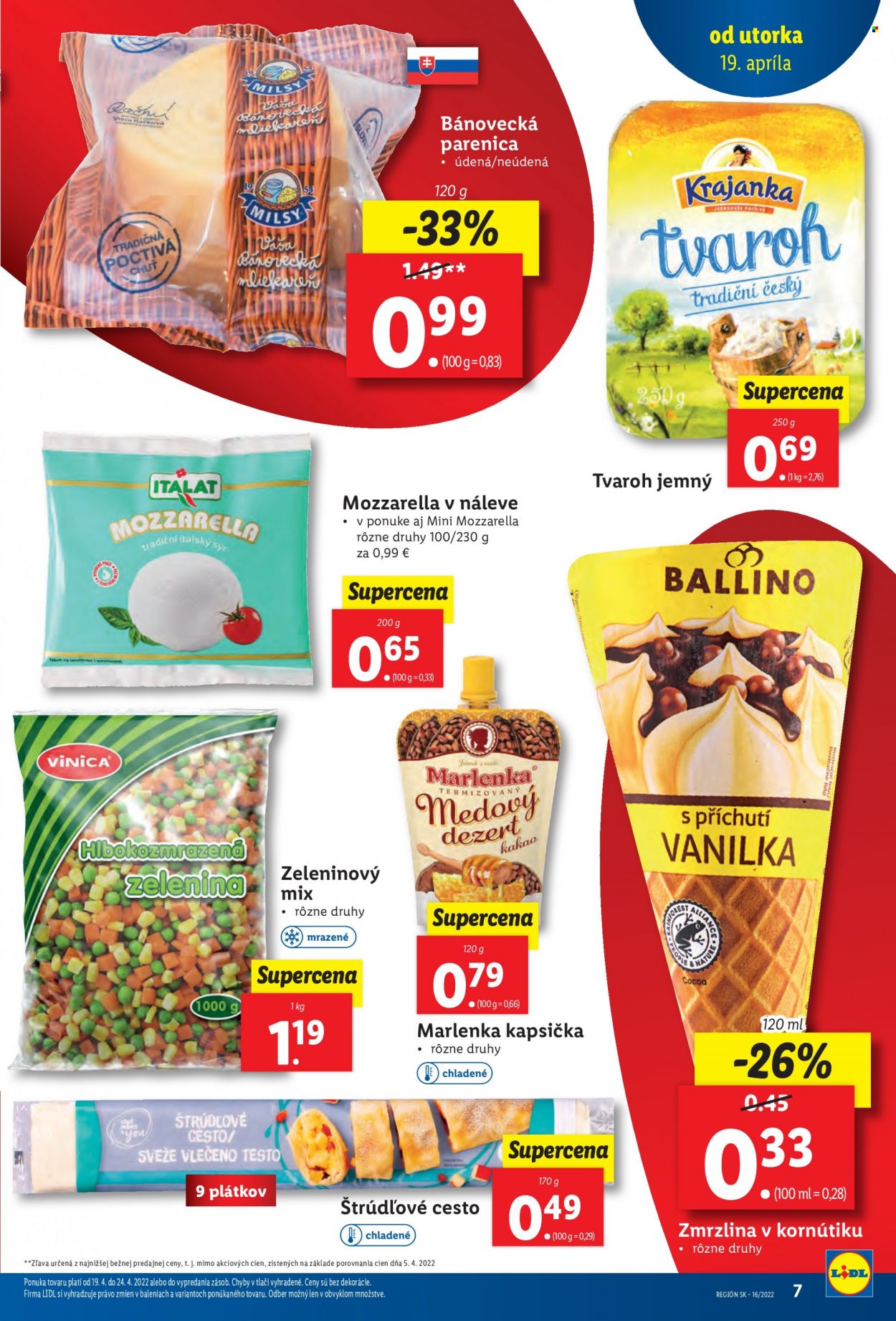 Leták Lidl - 19.4.2022 - 24.4.2022. Strana 7