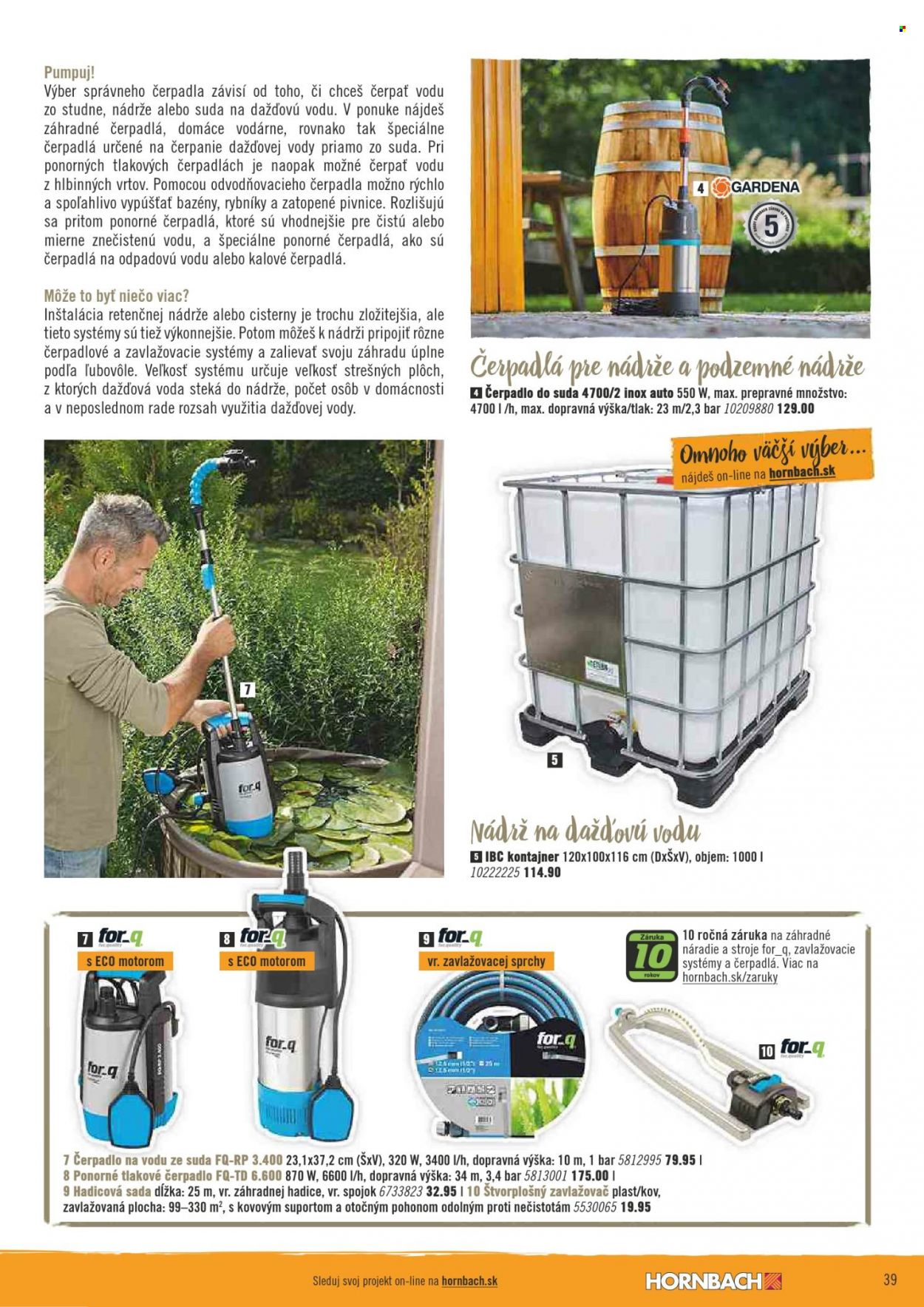 Leták Hornbach - 6.4.2022 - 6.5.2022. Strana 39