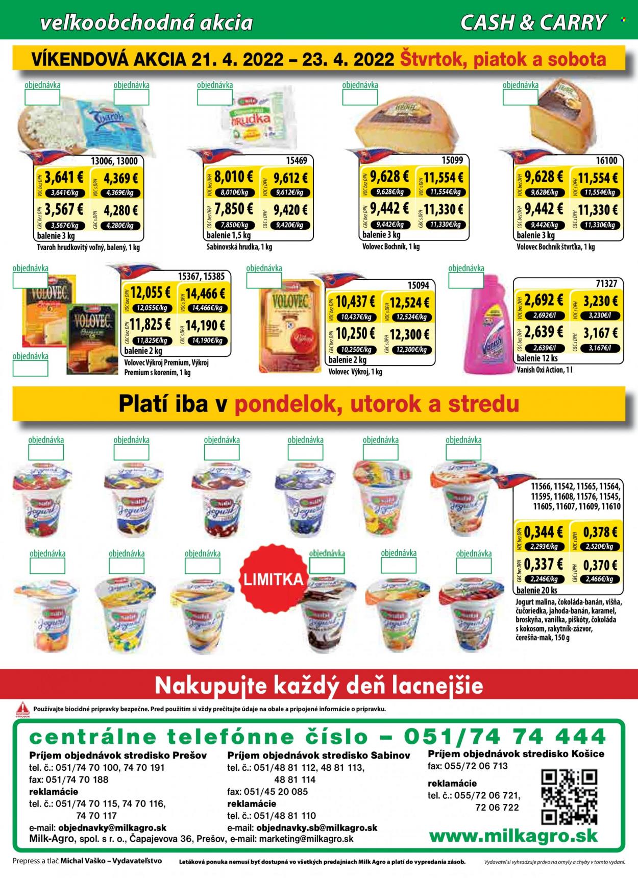 Leták Milk AGRO - 20.4.2022 - 26.4.2022. Strana 8
