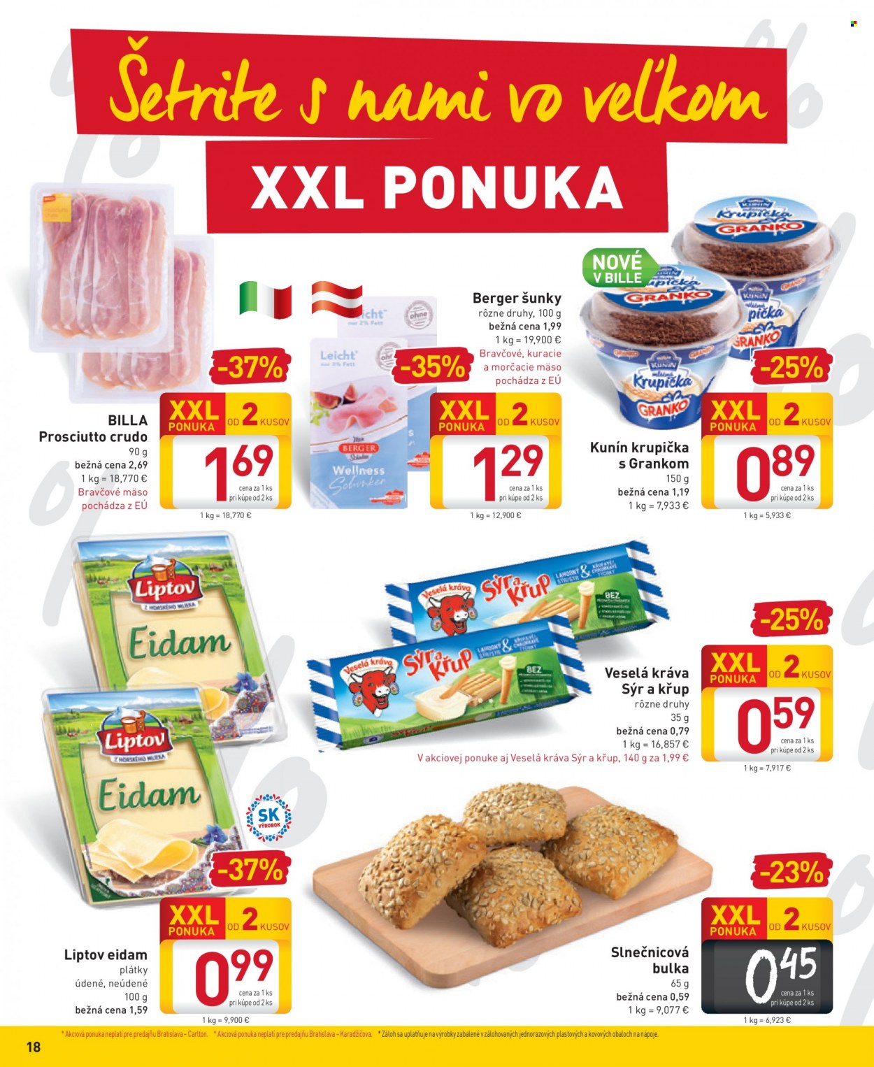 Leták Billa - 20.4.2022 - 26.4.2022. Strana 18