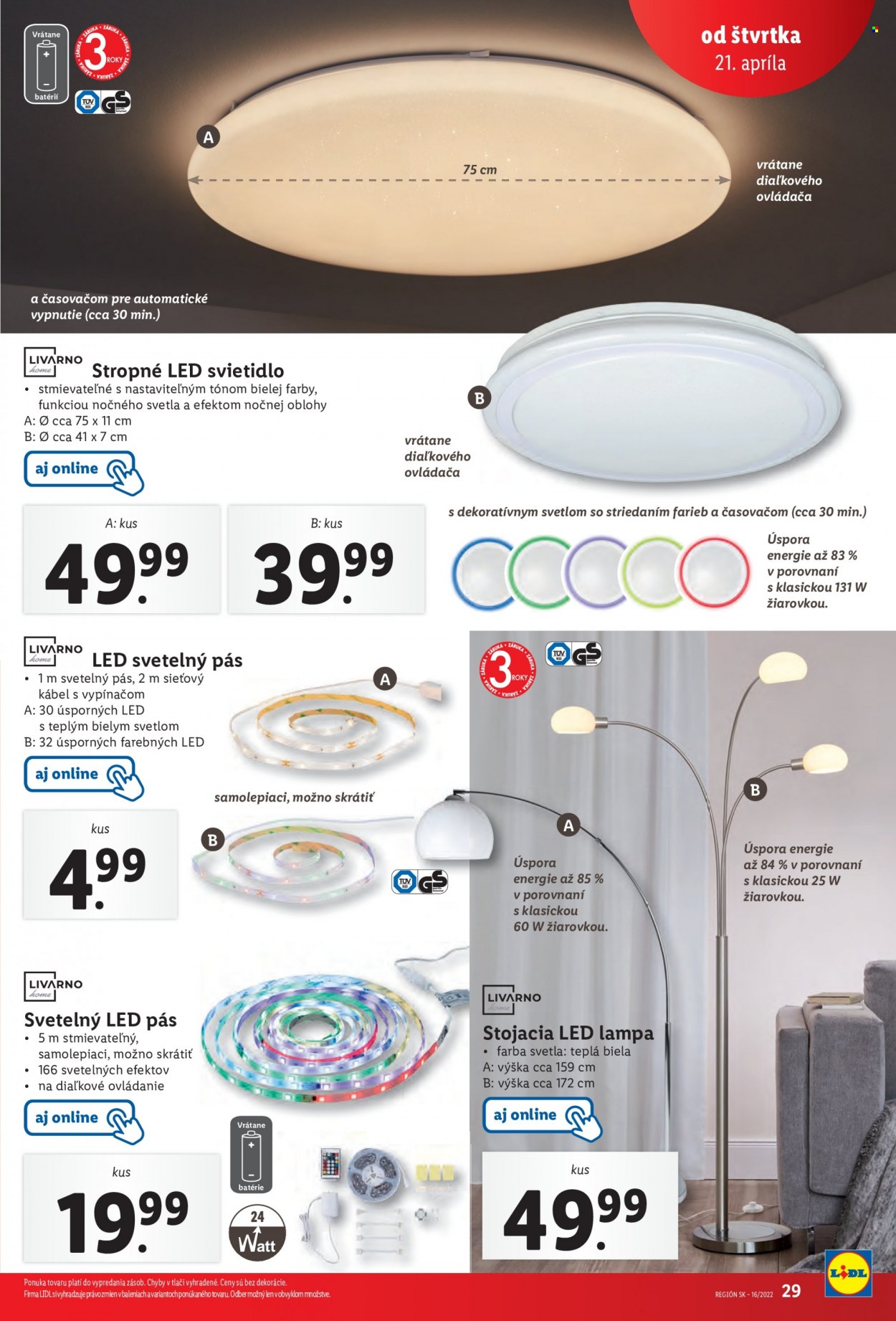Leták Lidl - 21.4.2022 - 24.4.2022. Strana 29