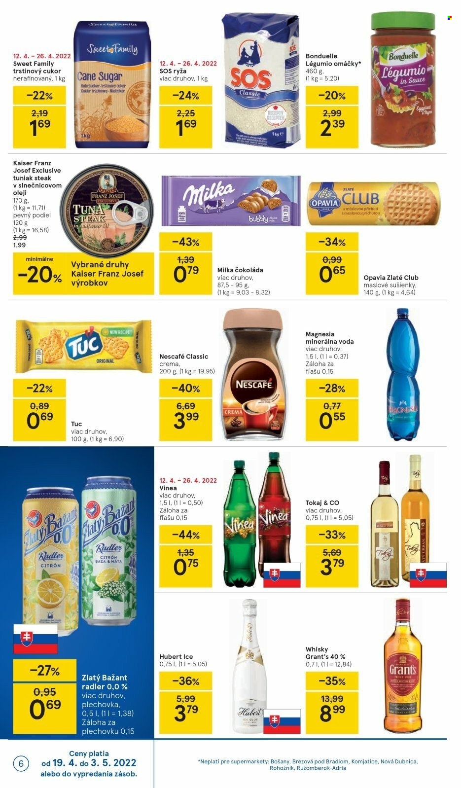 Leták TESCO supermarket - 19.4.2022 - 26.4.2022. Strana 6