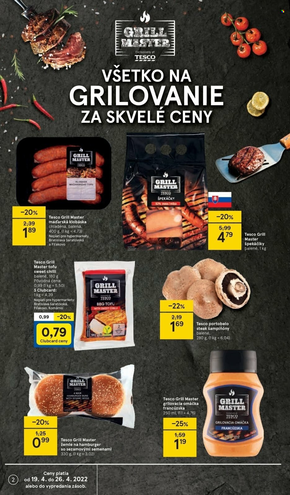 Leták TESCO - 19.4.2022 - 26.4.2022. Strana 2