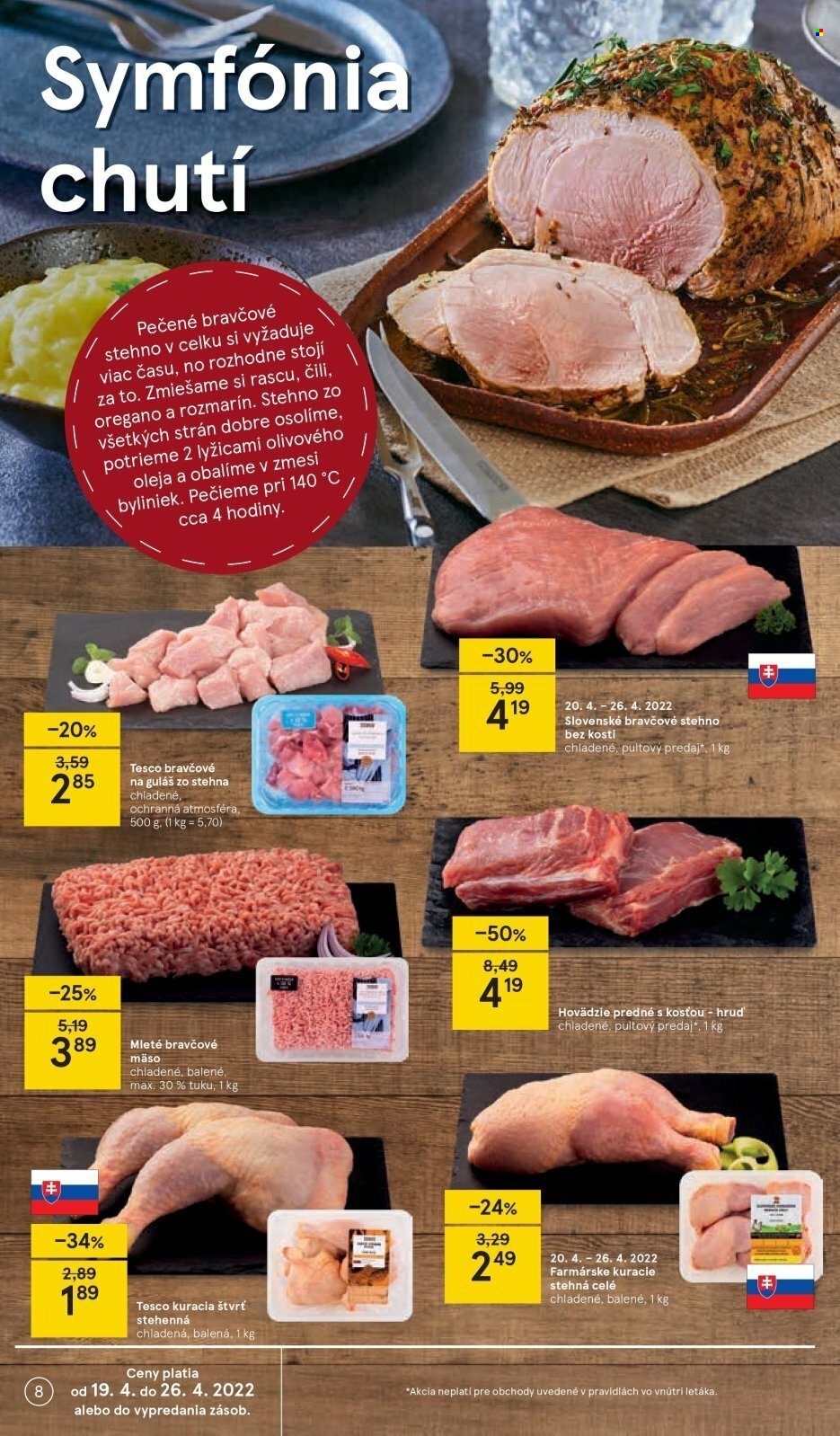 Leták TESCO - 19.4.2022 - 26.4.2022. Strana 8