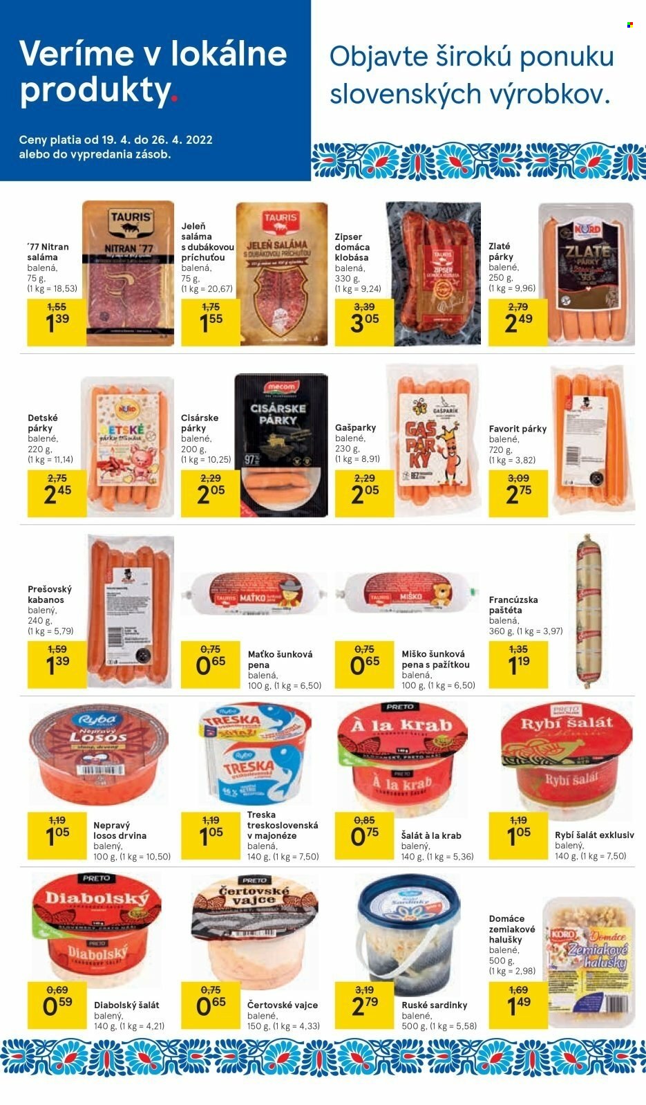 Leták TESCO - 19.4.2022 - 26.4.2022. Strana 9