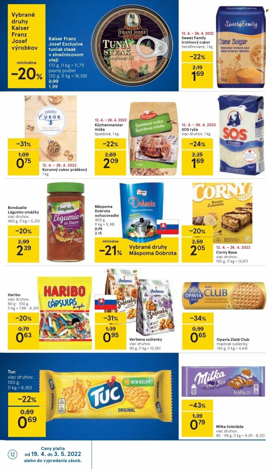 Leták TESCO - 19.4.2022 - 26.4.2022. Strana 12