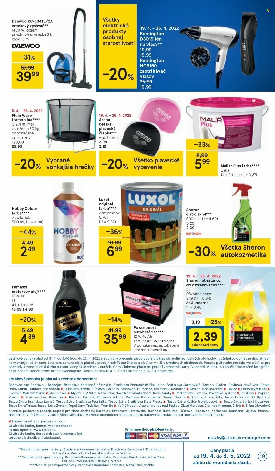 Leták TESCO - 19.4.2022 - 26.4.2022. Strana 19