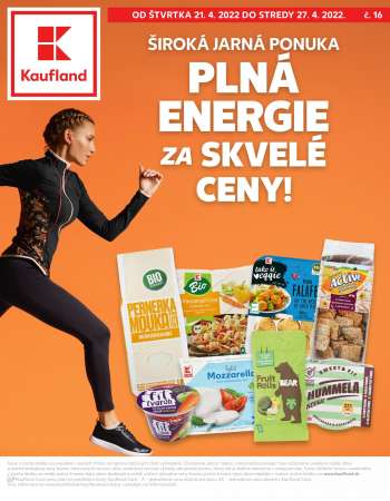 Leták Kaufland - 21.4.2022 - 27.4.2022.