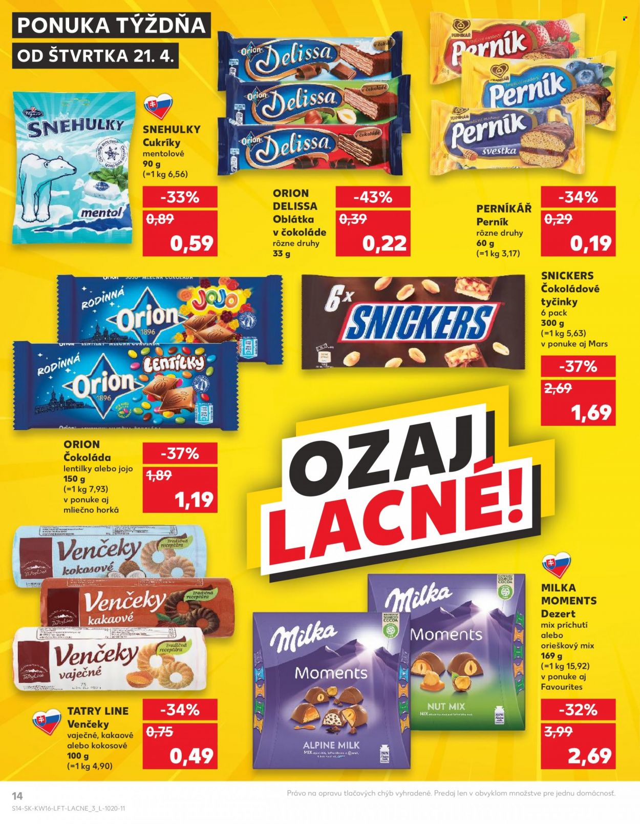 Leták Kaufland - 21.4.2022 - 27.4.2022. Strana 14