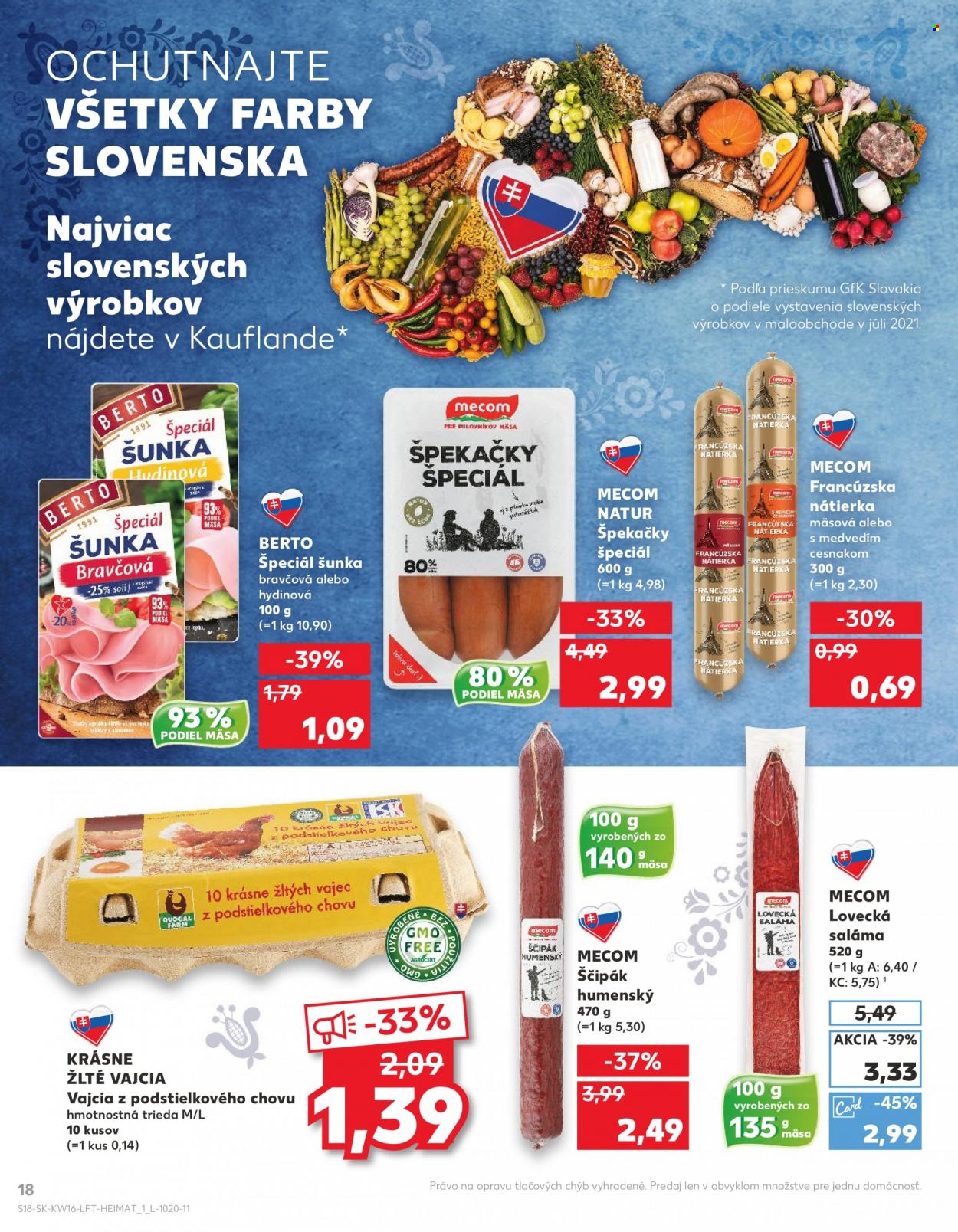 Leták Kaufland - 21.4.2022 - 27.4.2022. Strana 18