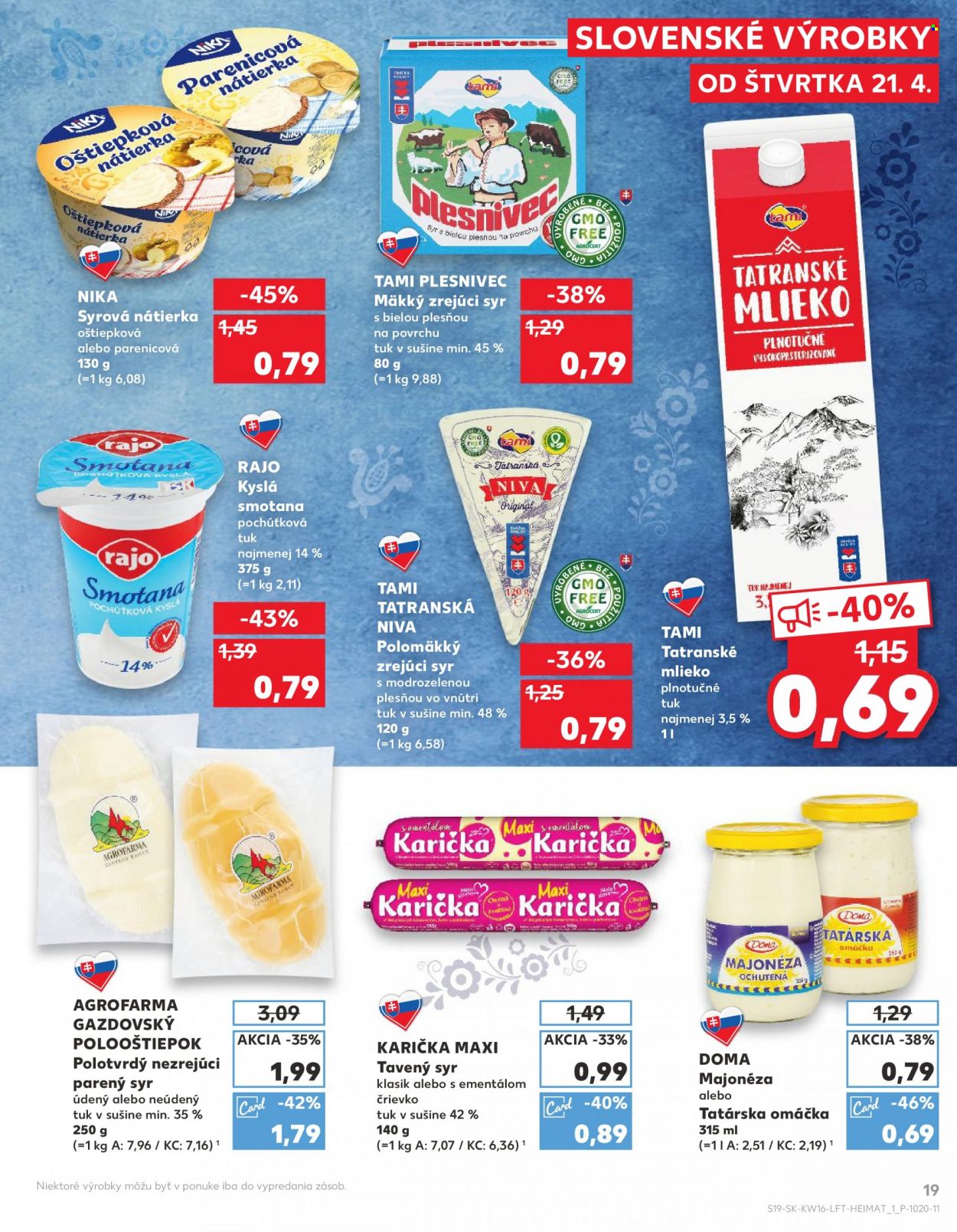 Leták Kaufland - 21.4.2022 - 27.4.2022. Strana 19