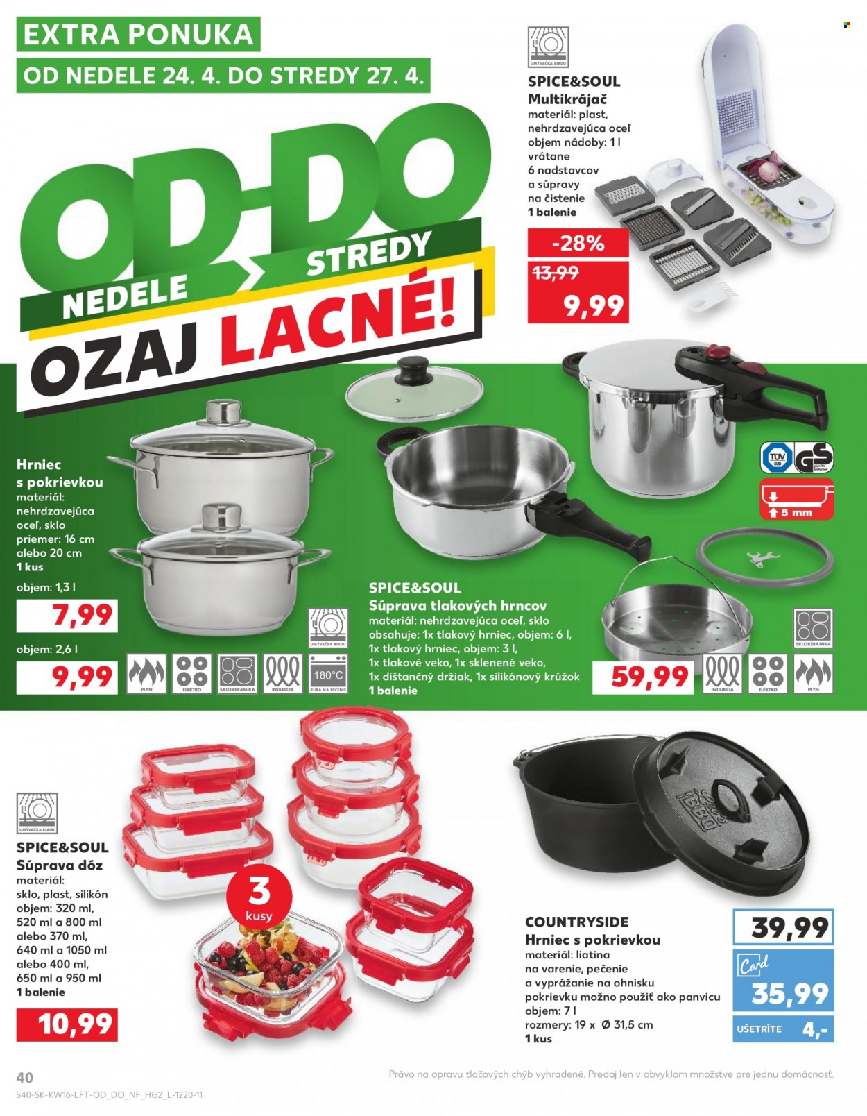 Leták Kaufland - 21.4.2022 - 27.4.2022. Strana 40