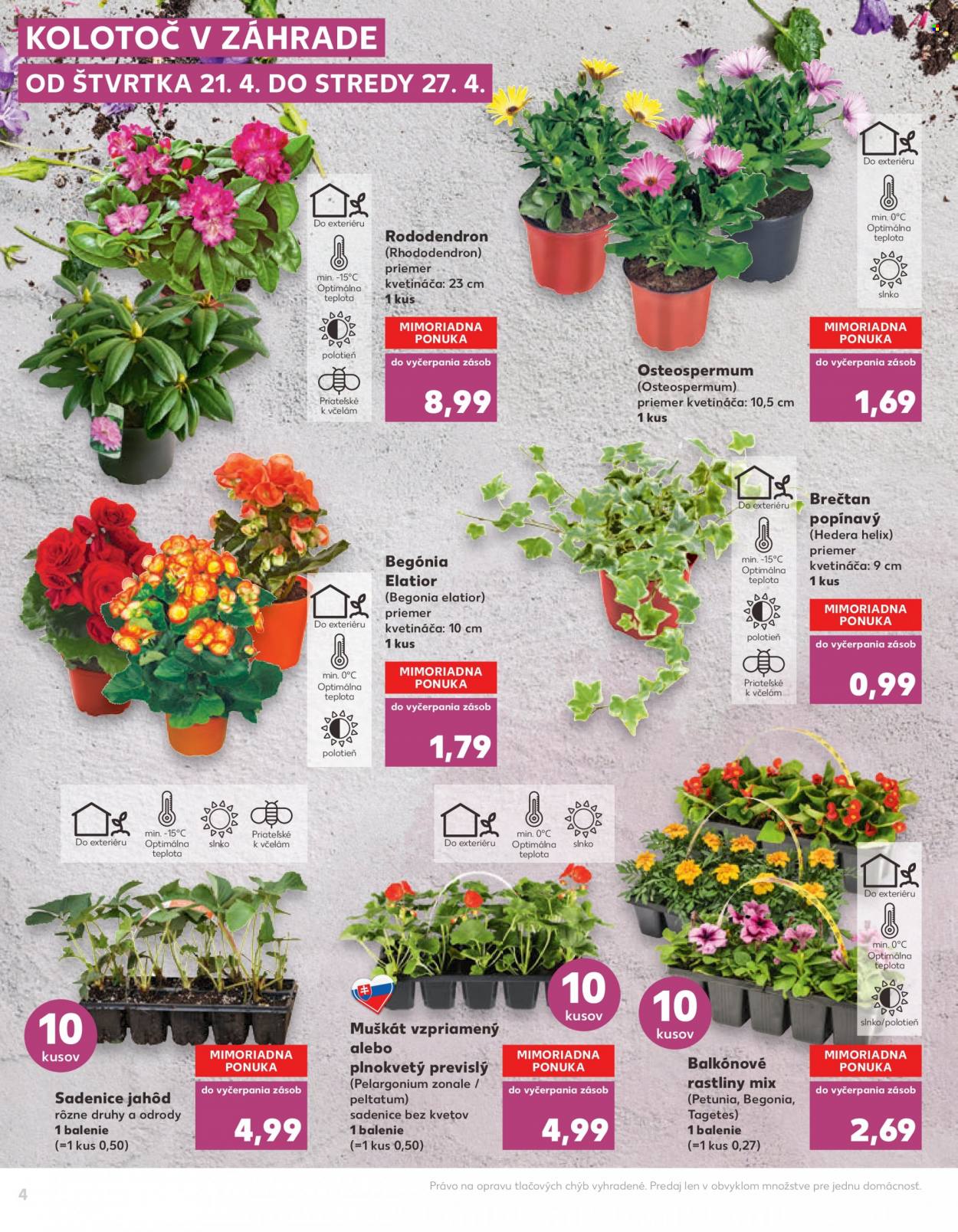 Leták Kaufland - 21.4.2022 - 4.5.2022. Strana 4