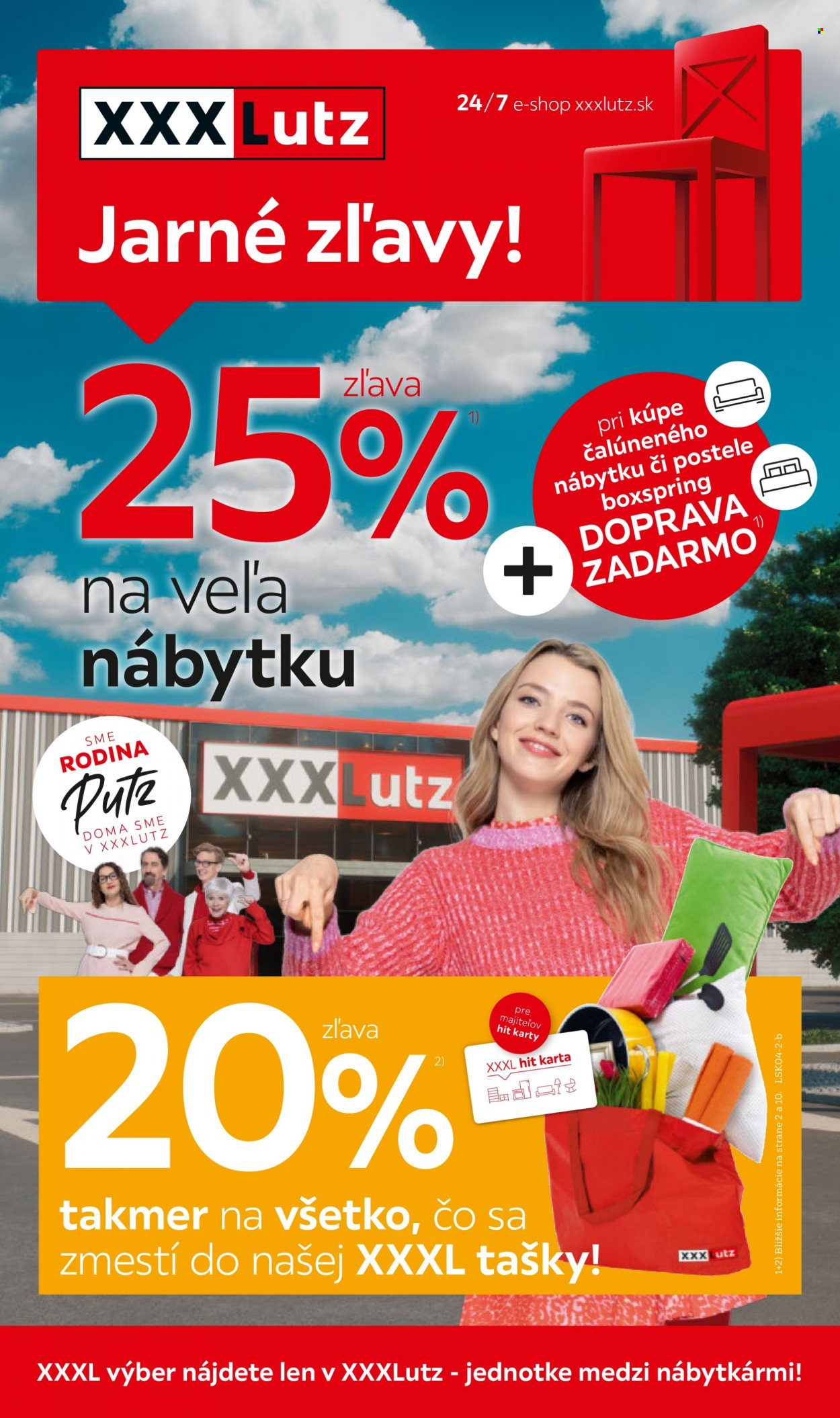 Leták XXXLutz - 19.4.2022 - 1.5.2022. Strana 1