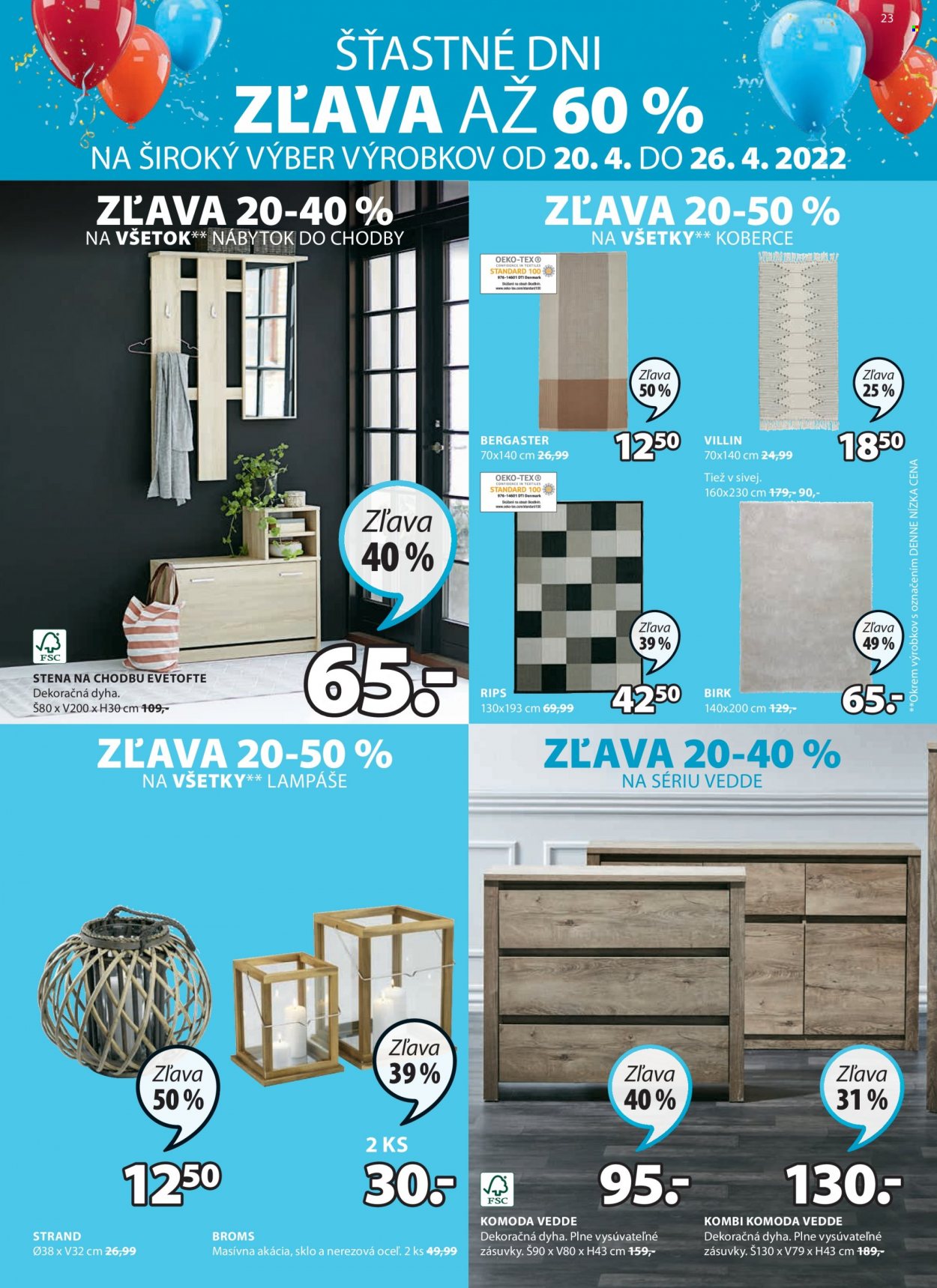 Leták JYSK - 20.4.2022 - 3.5.2022. Strana 23