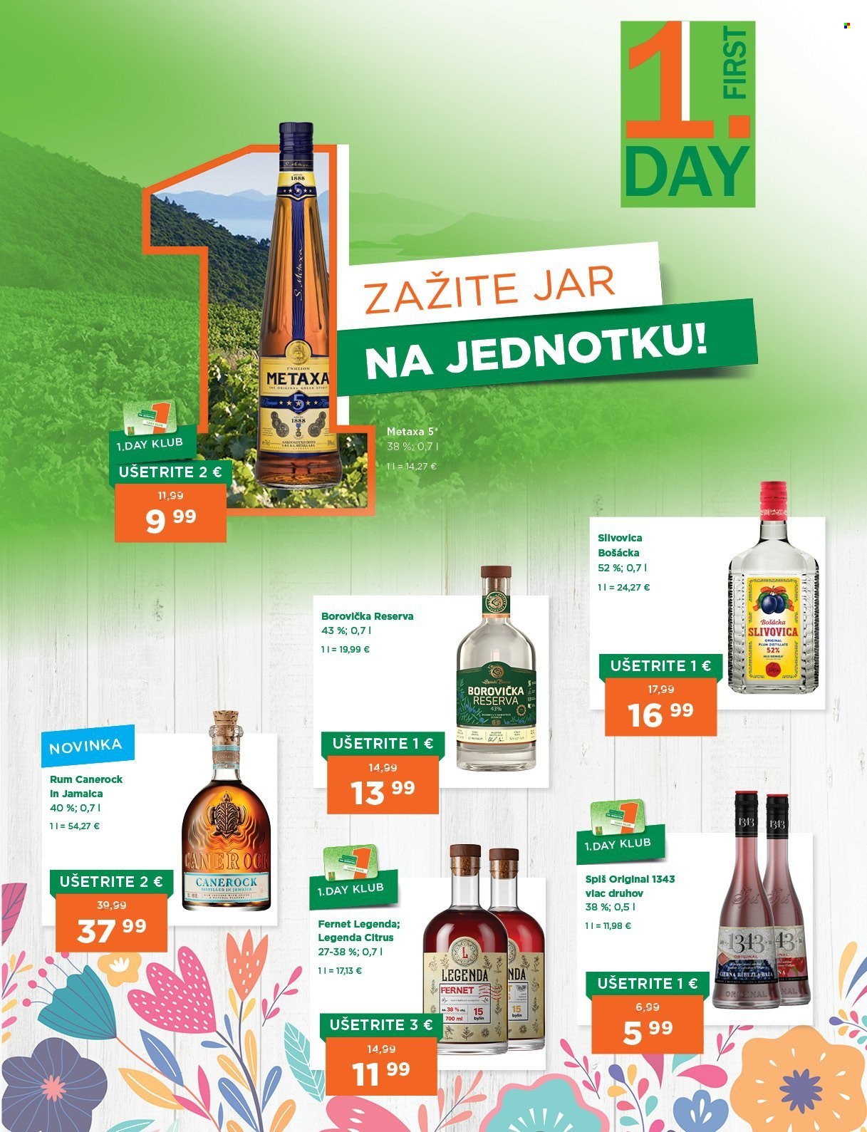 Leták 1Day - 21.4.2022 - 4.5.2022. Strana 1