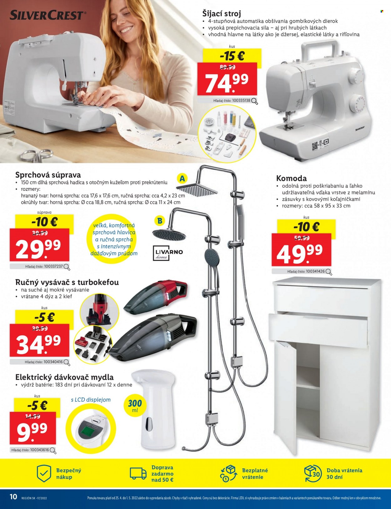 Leták Lidl - 25.4.2022 - 1.5.2022. Strana 10