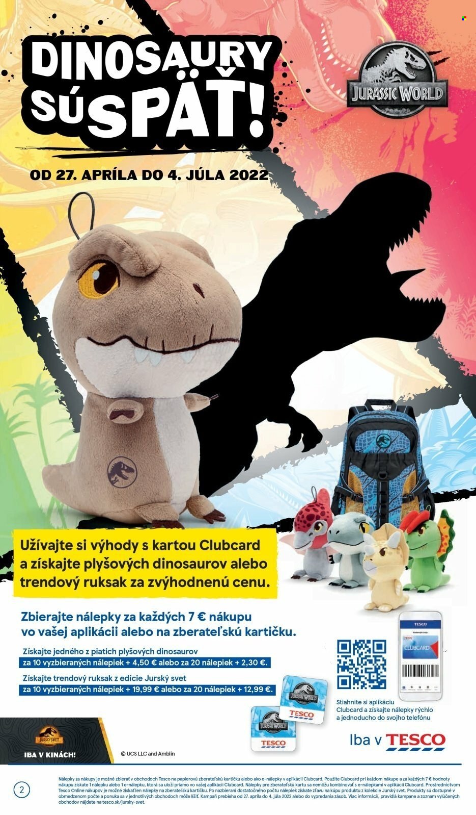 Leták TESCO - 27.4.2022 - 3.5.2022. Strana 2
