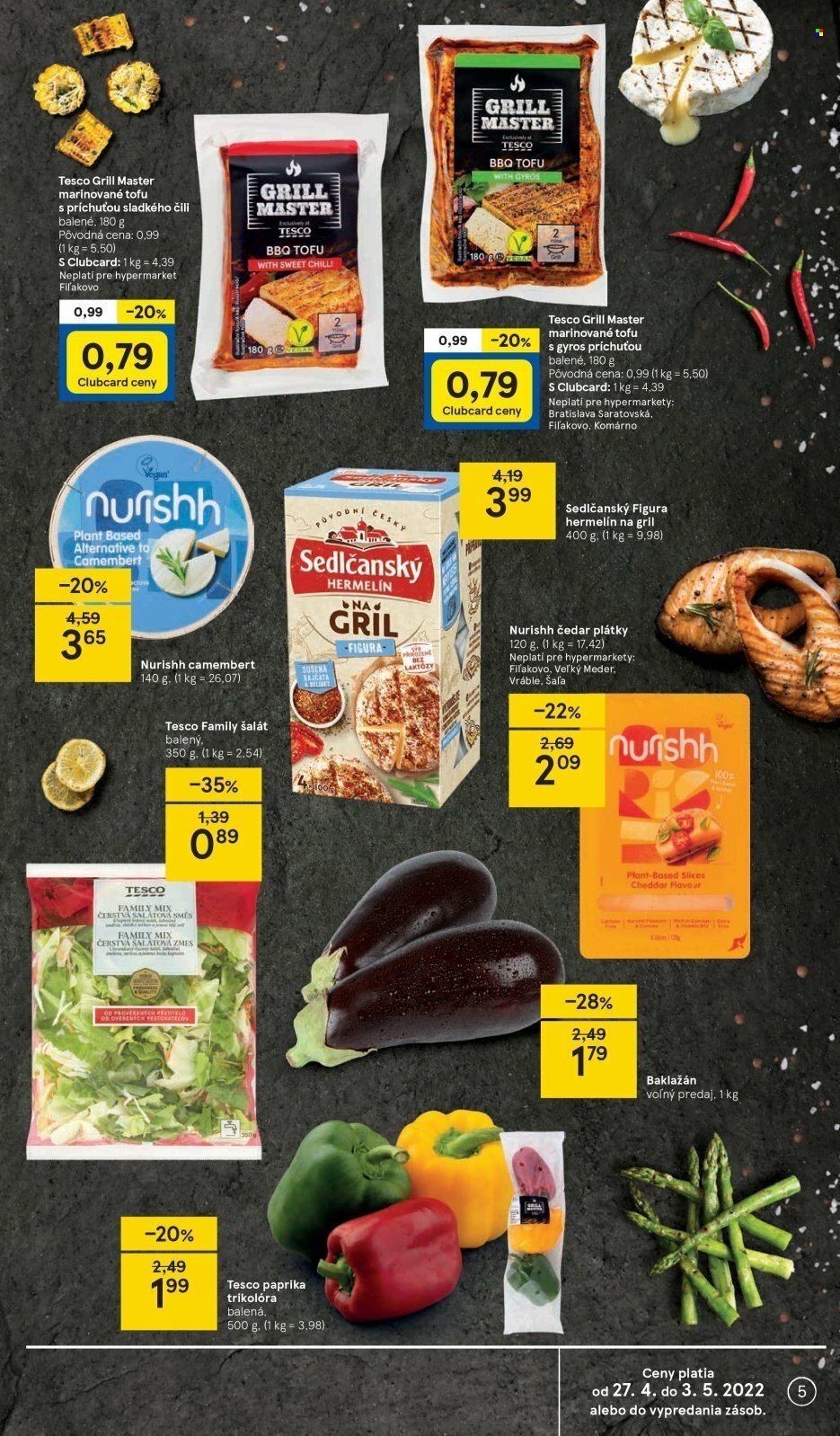 Leták TESCO - 27.4.2022 - 3.5.2022. Strana 5