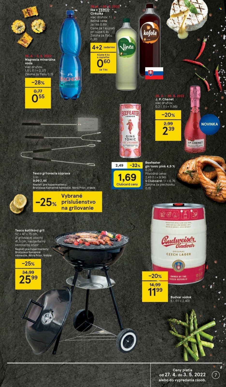Leták TESCO - 27.4.2022 - 3.5.2022. Strana 7