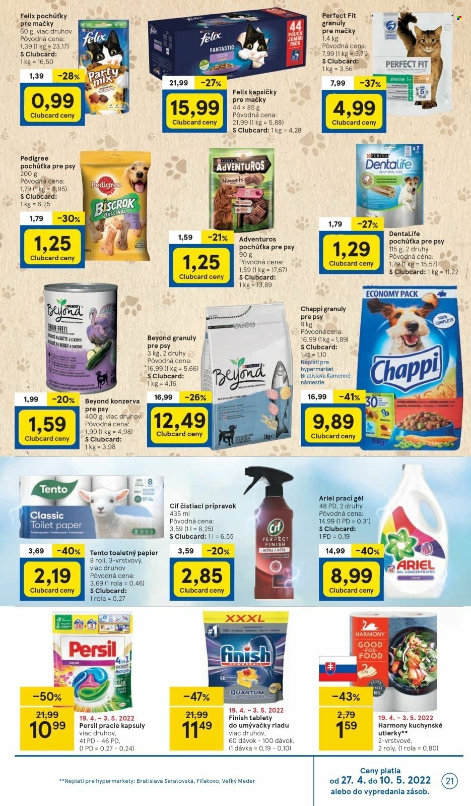 Leták TESCO - 27.4.2022 - 3.5.2022. Strana 21